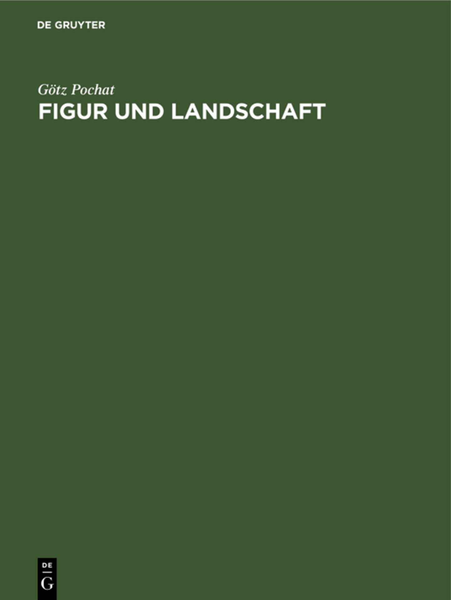 Figur und Landschaft