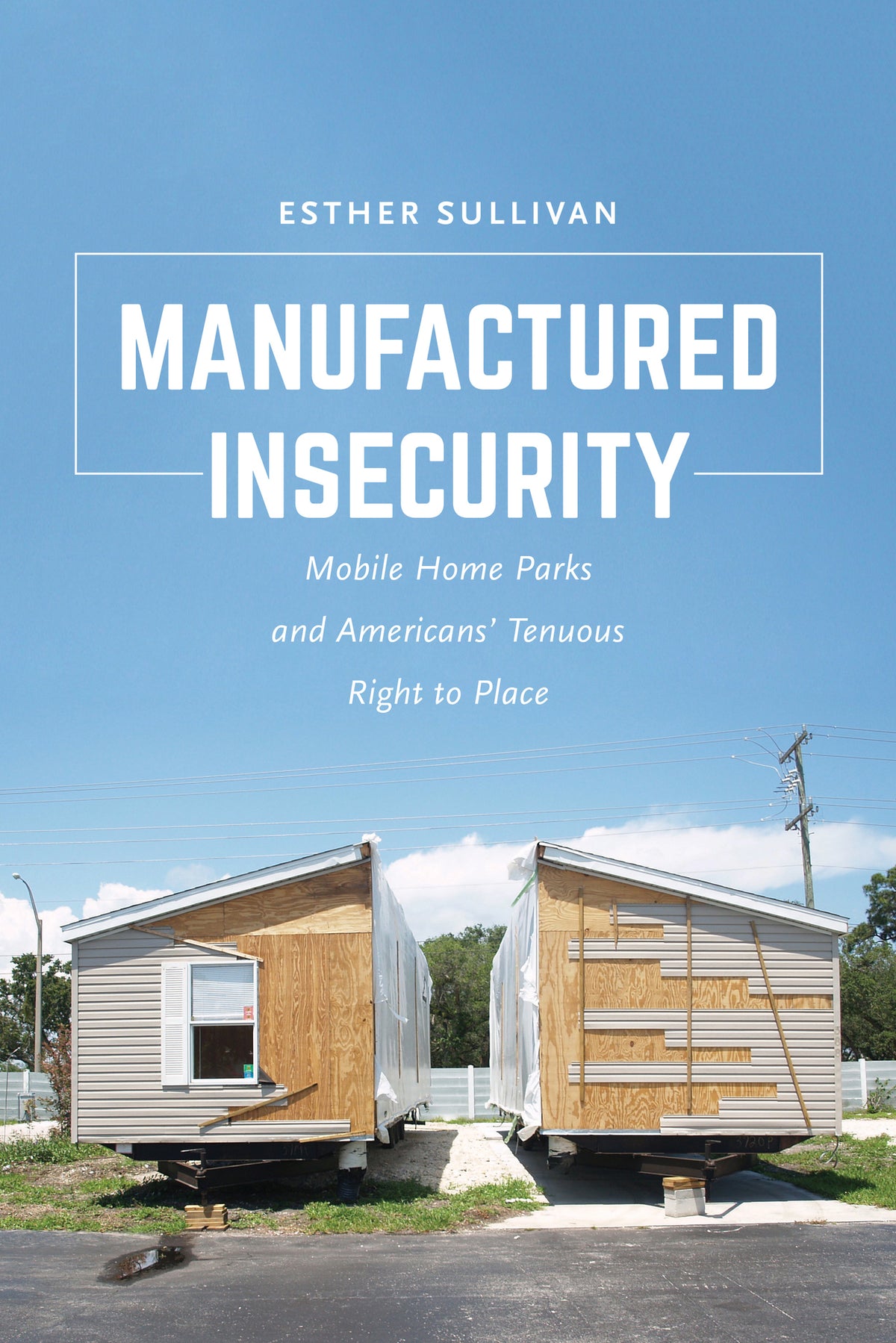 Cover image for Manufactured Insecurity ISBN 9780520295667