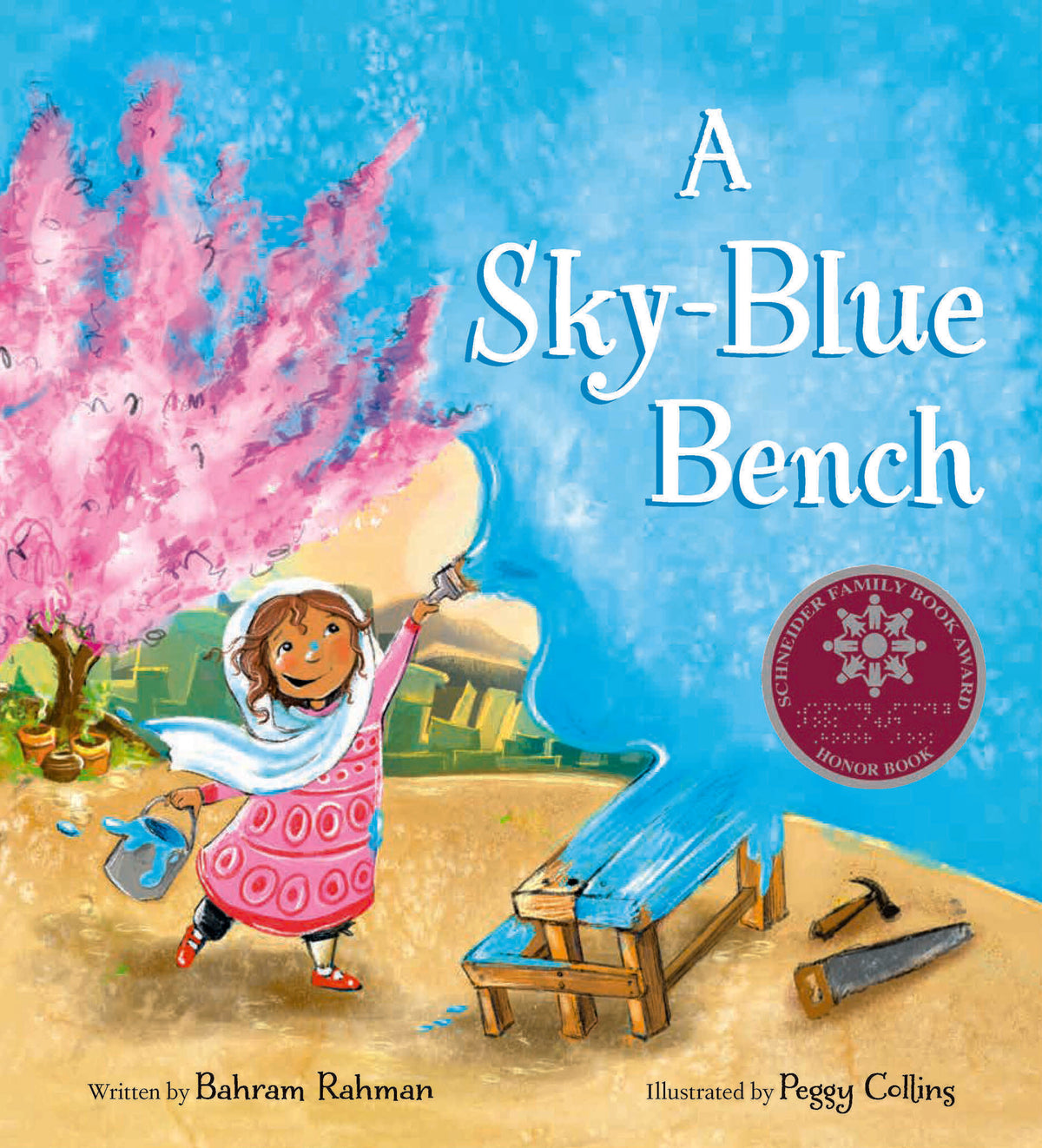 Cover image for A Sky-Blue Bench ISBN 9781772784244