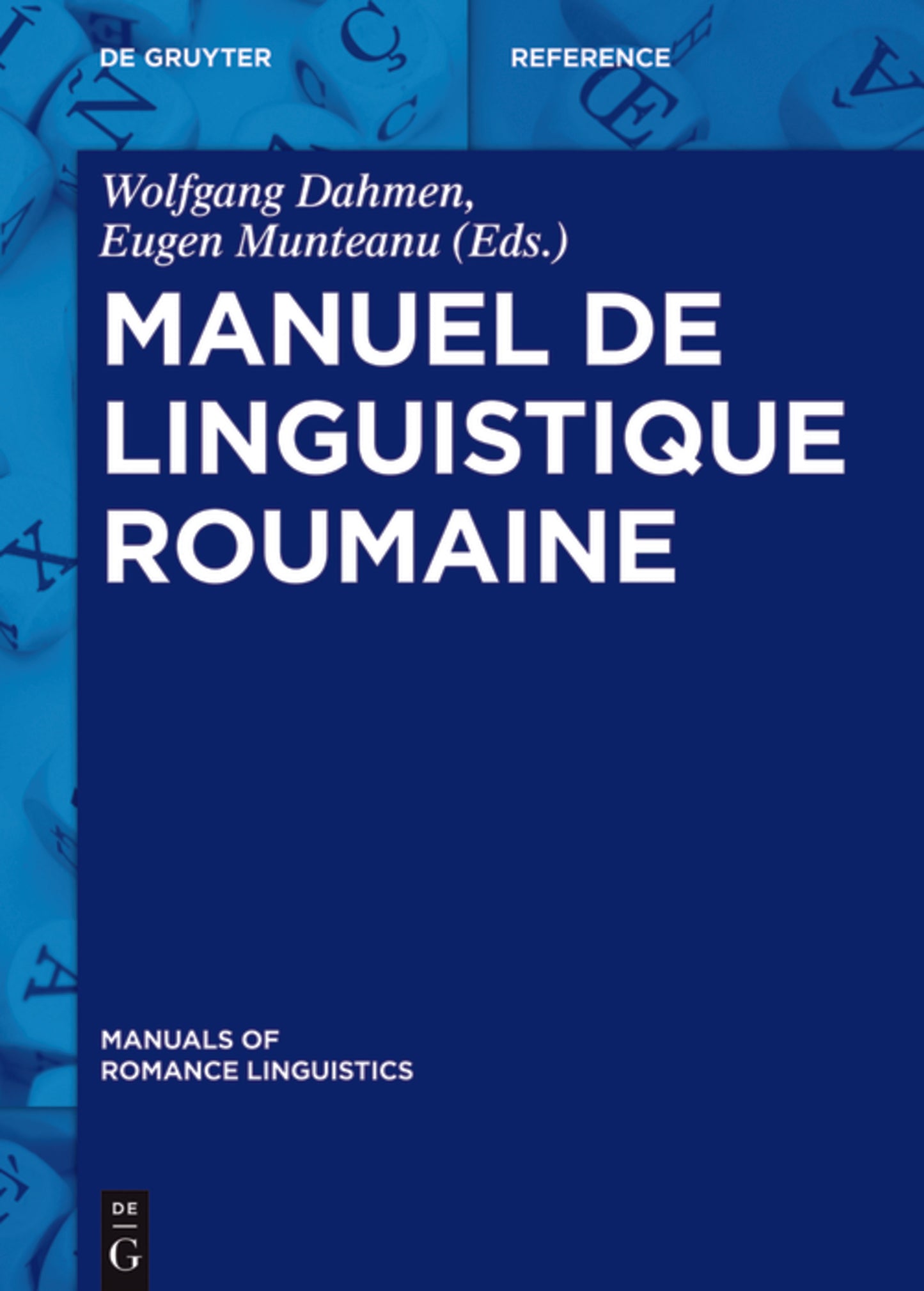 Manuel de linguistique roumaine