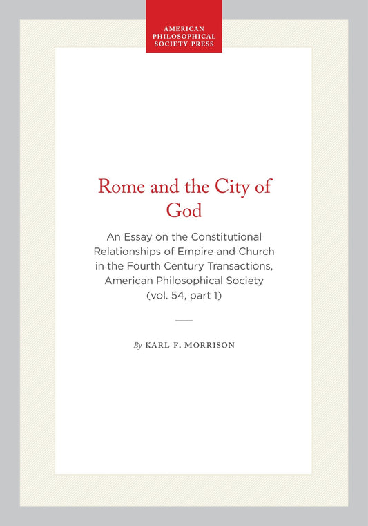 Rome and the City of God