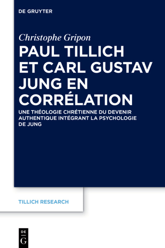 Paul Tillich et Carl Gustav Jung en corrélation