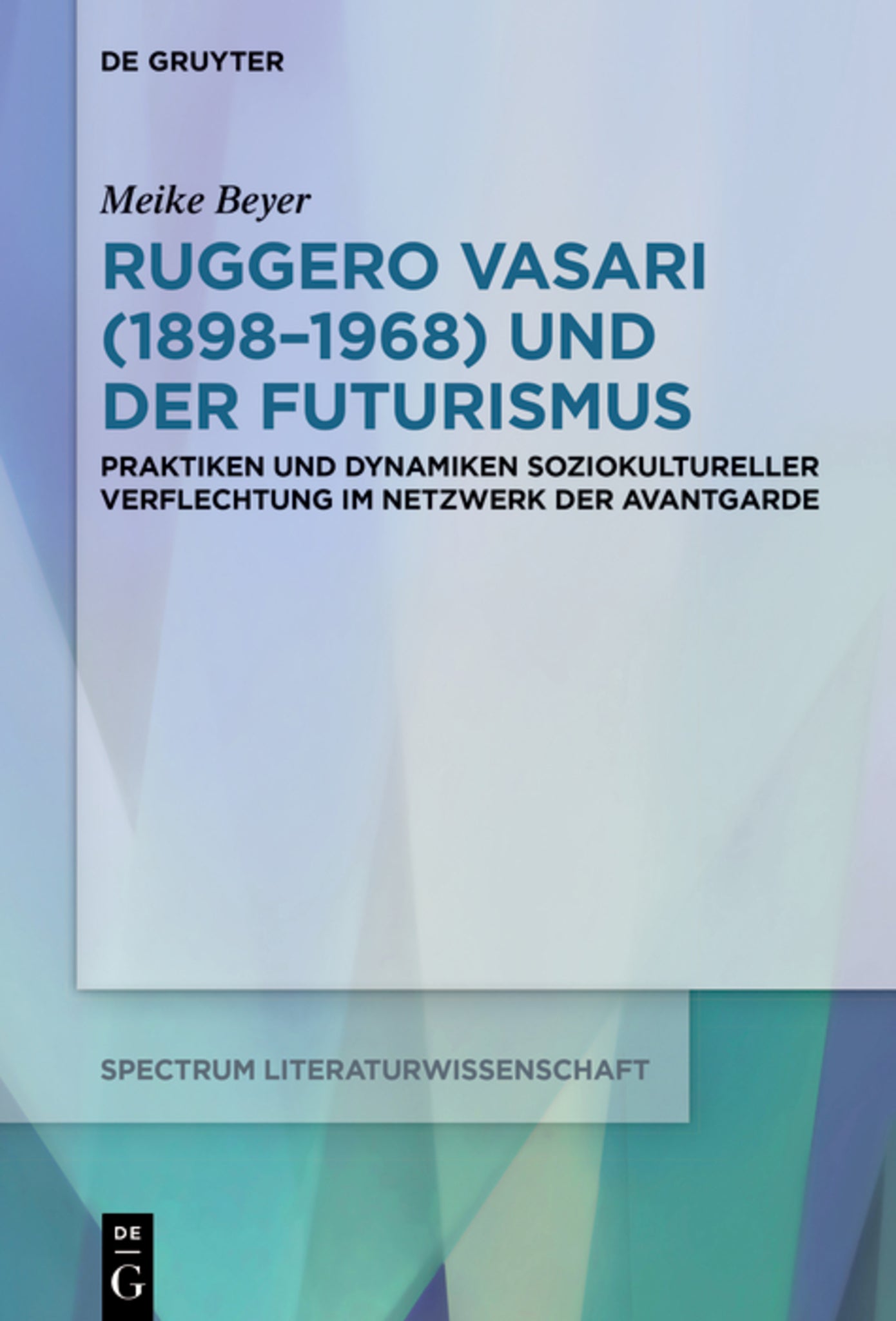 Ruggero Vasari (1898–1968) und der Futurismus