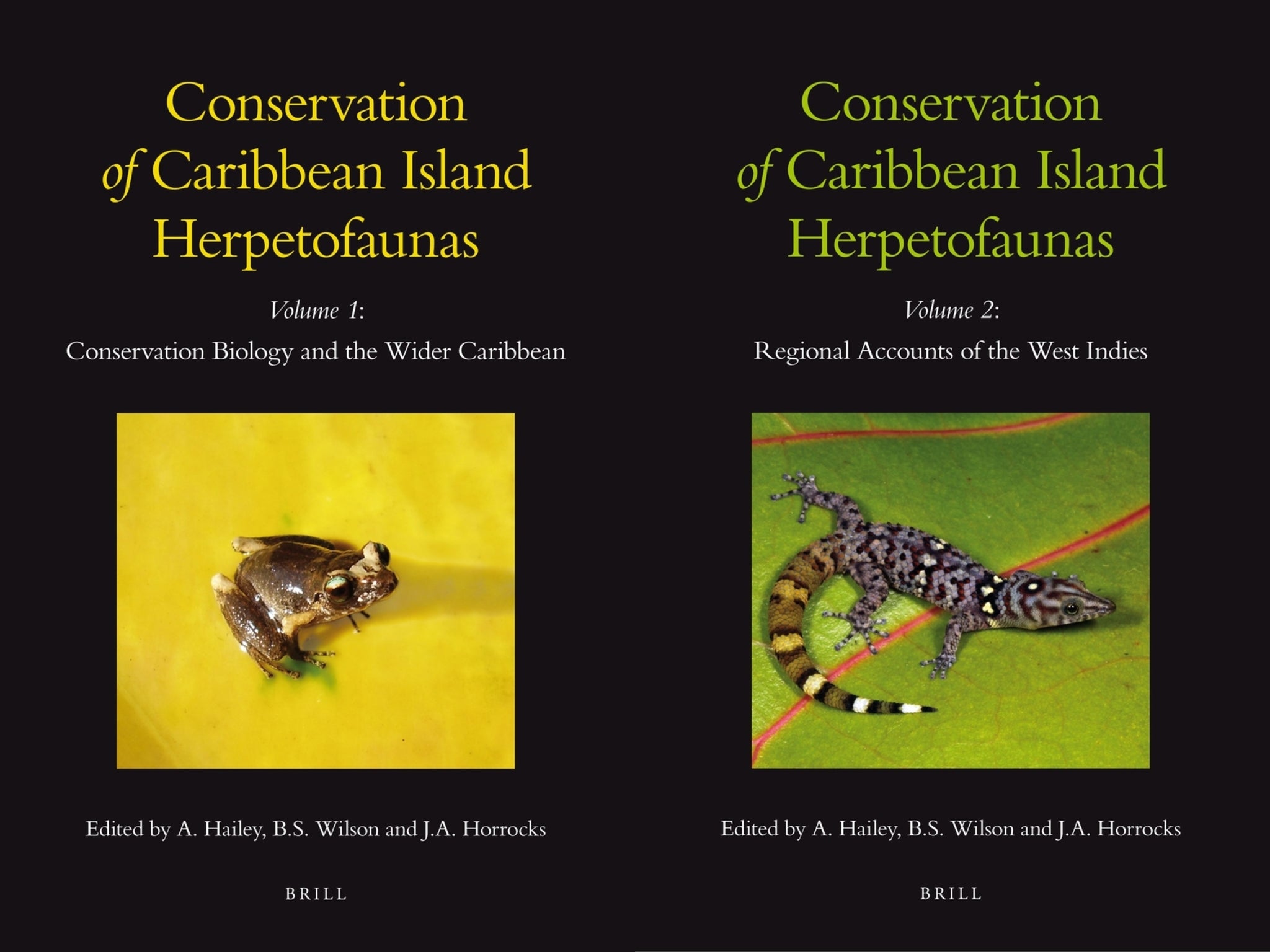 Conservation of Caribbean Island Herpetofaunas, Volume 1 & 2