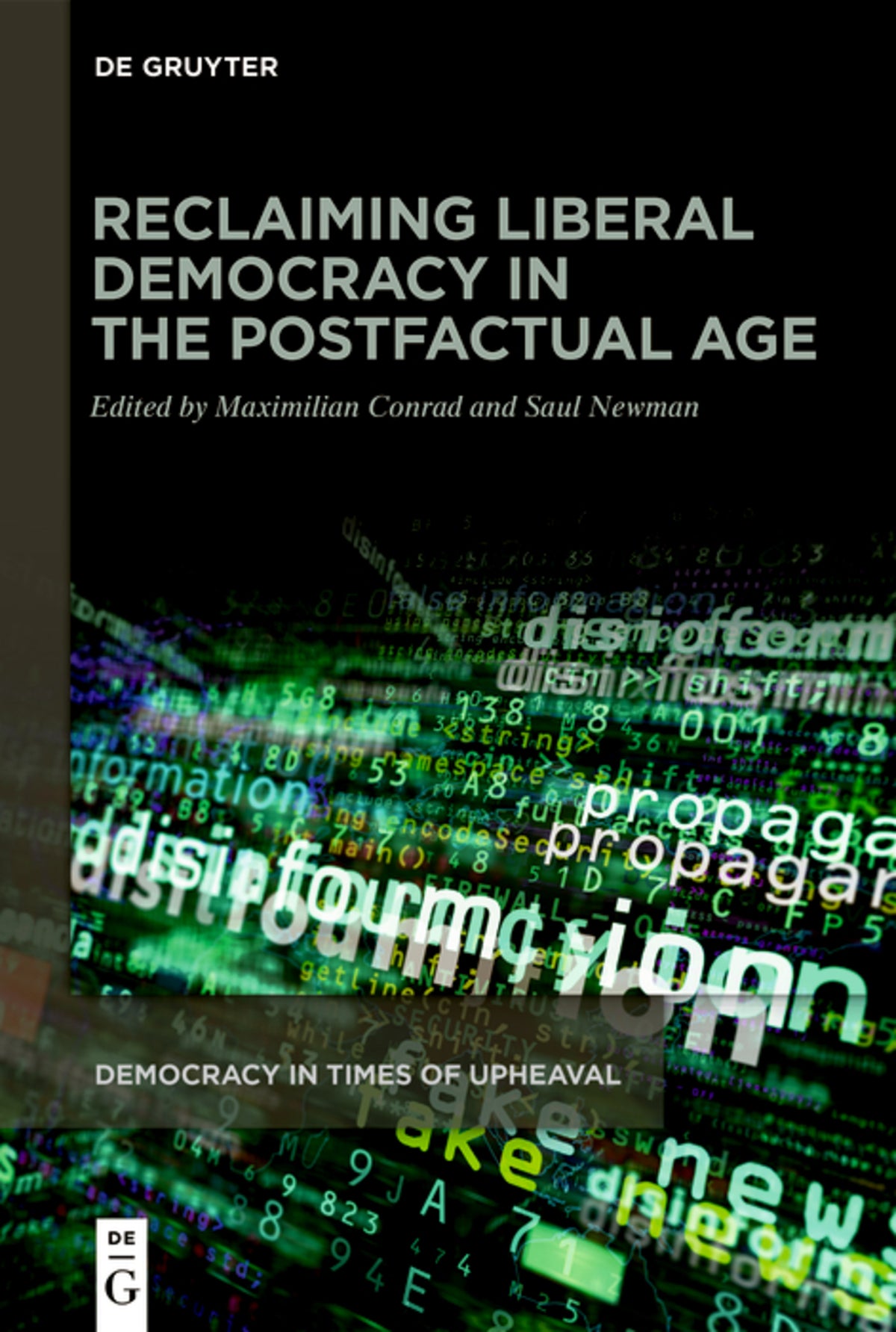 Cover image for Reclaiming Liberal Democracy in the Postfactual Age ISBN 9783112222966