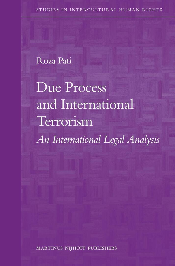 Cover image for Due Process and International Terrorism ISBN 9789004172388