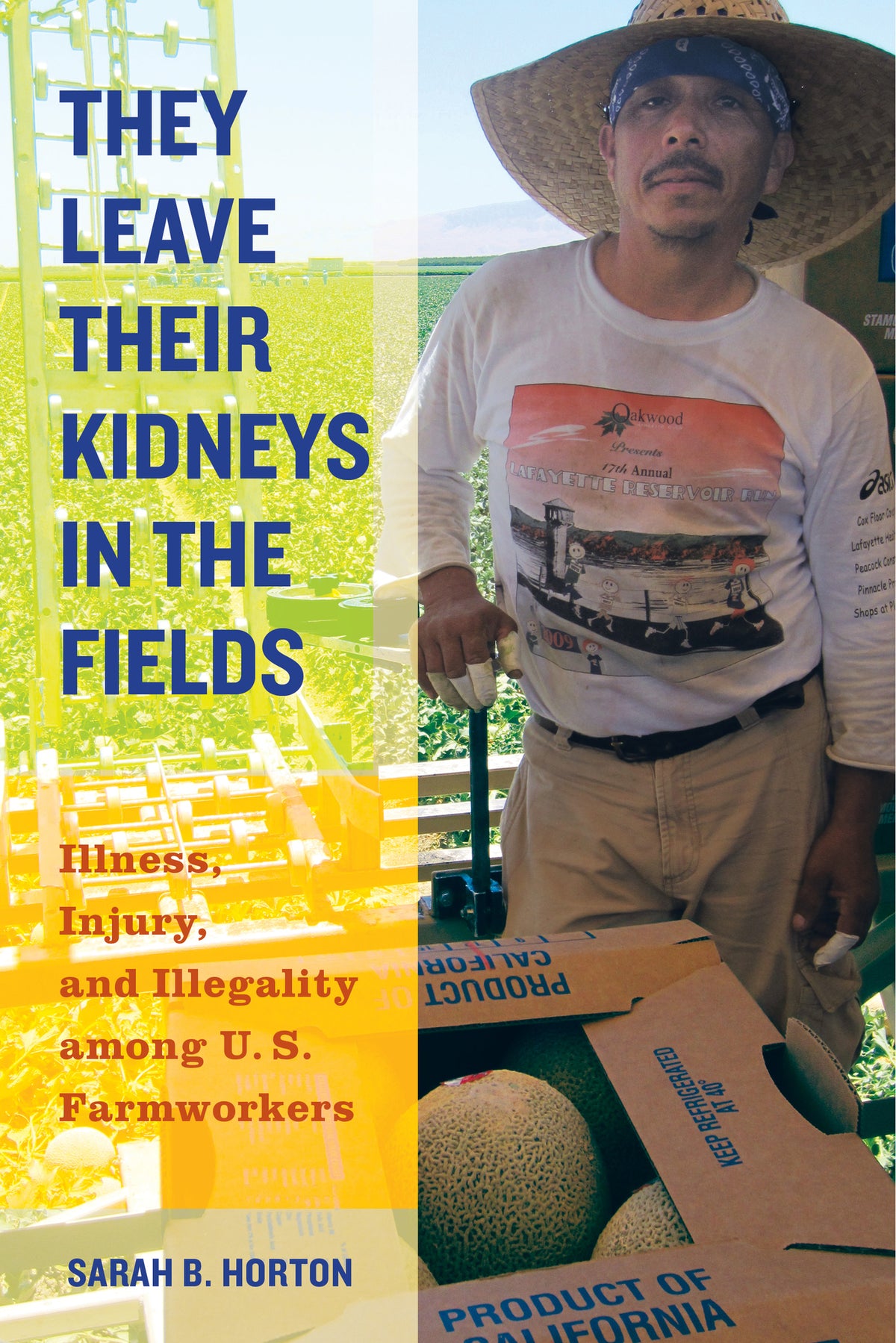 Cover image for They Leave Their Kidneys in the Fields ISBN 9780520962545