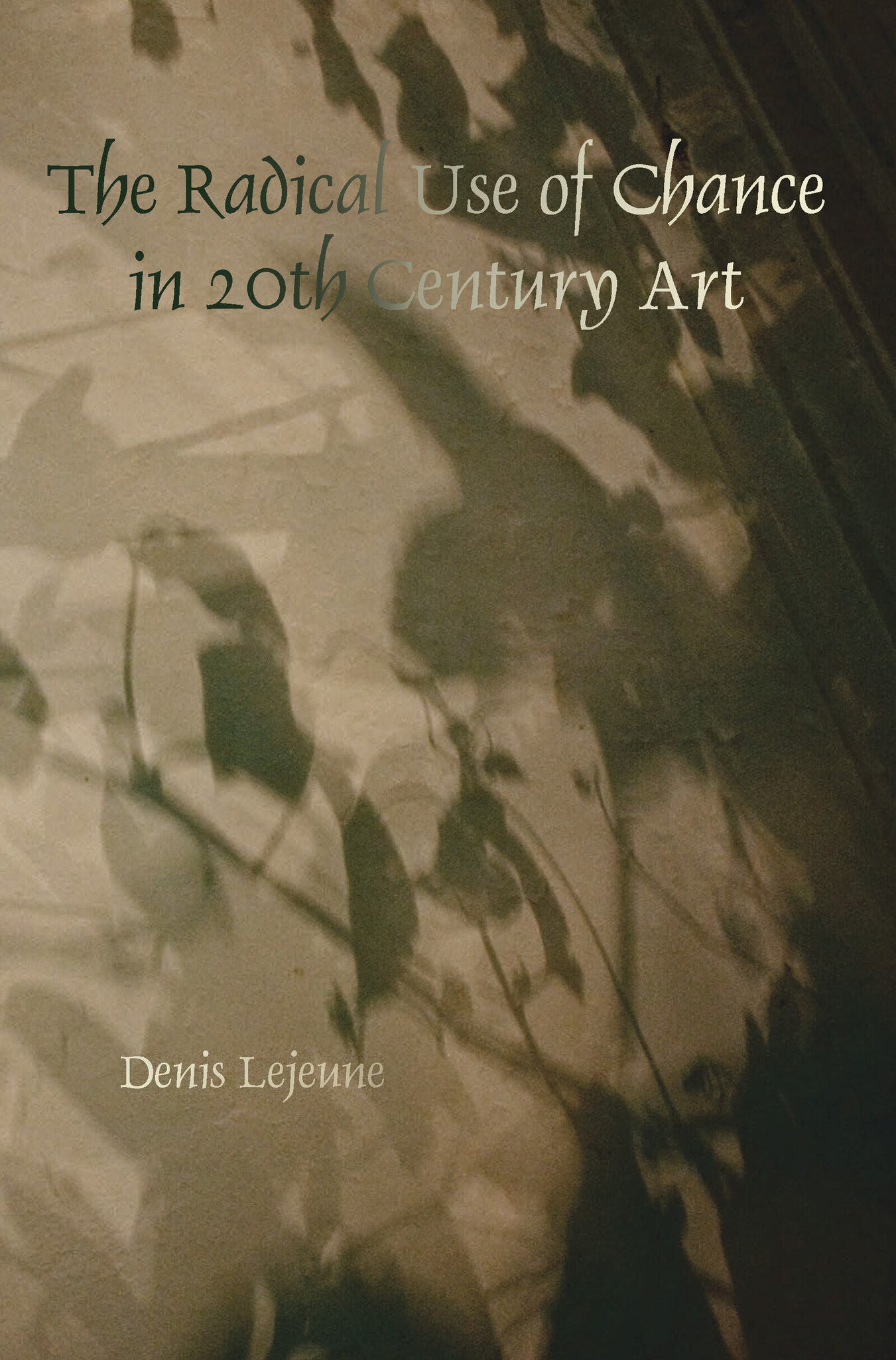 Cover image for The Radical Use of Chance in 20th Century Art ISBN 9789042034396