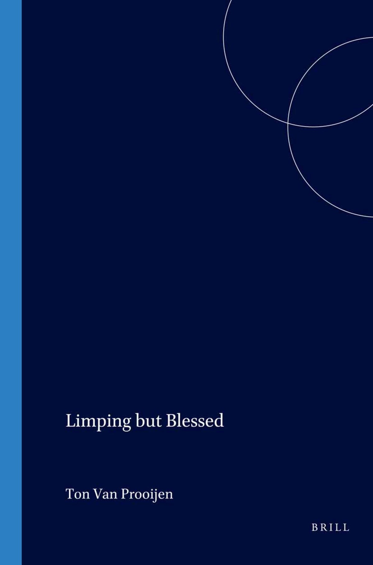 Cover image for Limping but Blessed ISBN 9789042016644