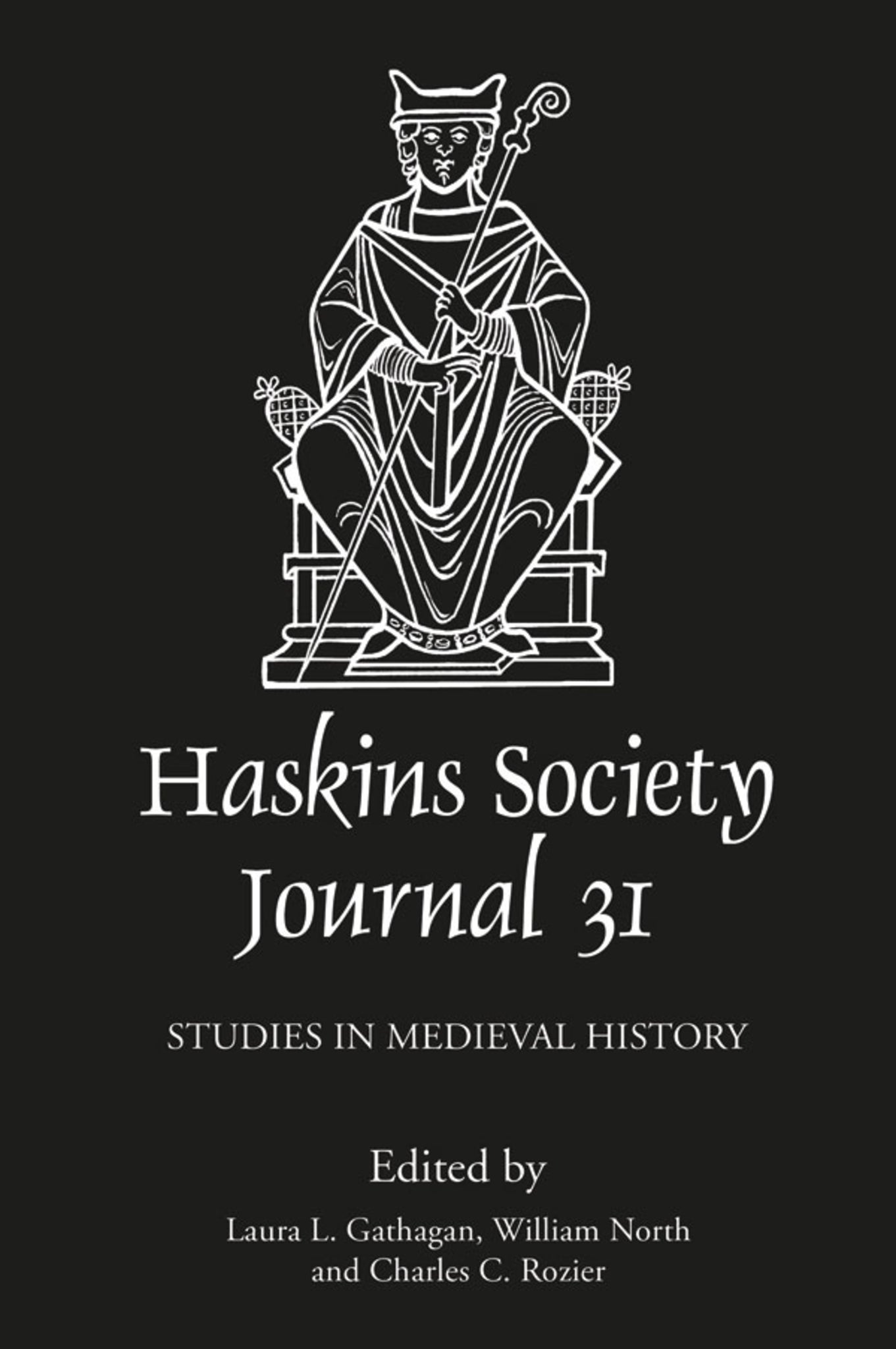 Cover image for The Haskins Society Journal 31 ISBN 9781783275731
