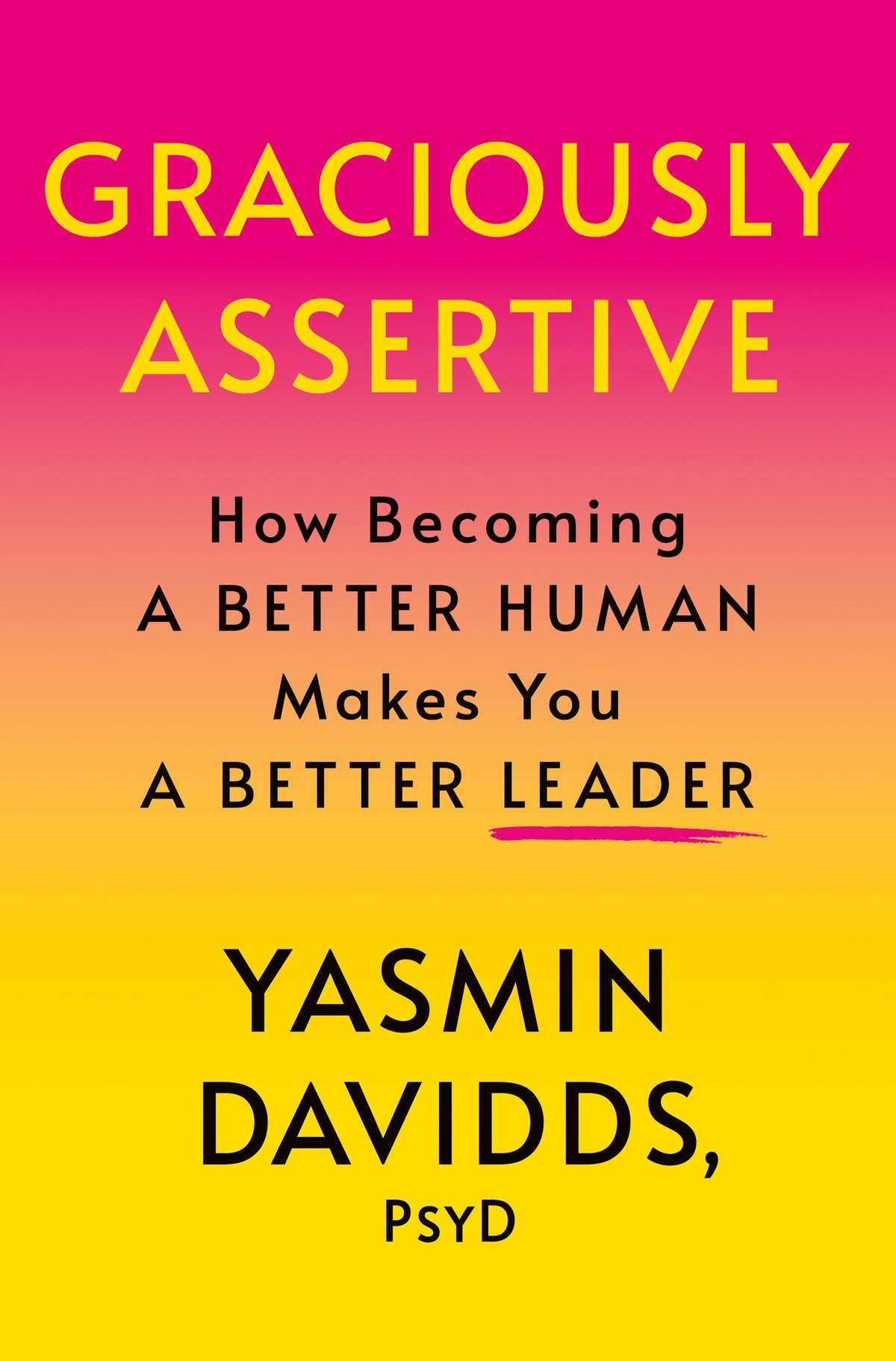 Cover image for Graciously Assertive ISBN 9781640656994