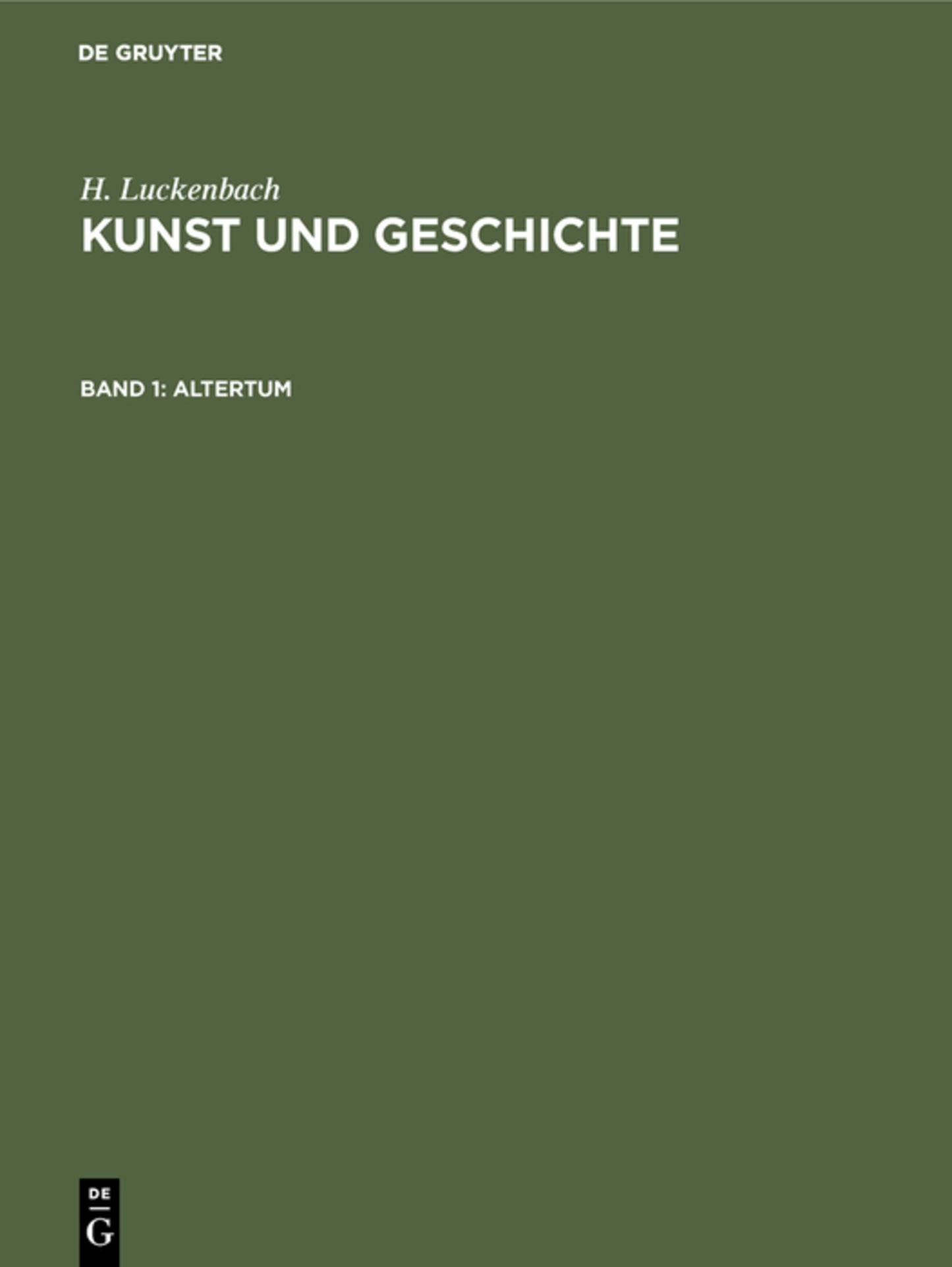 Altertum