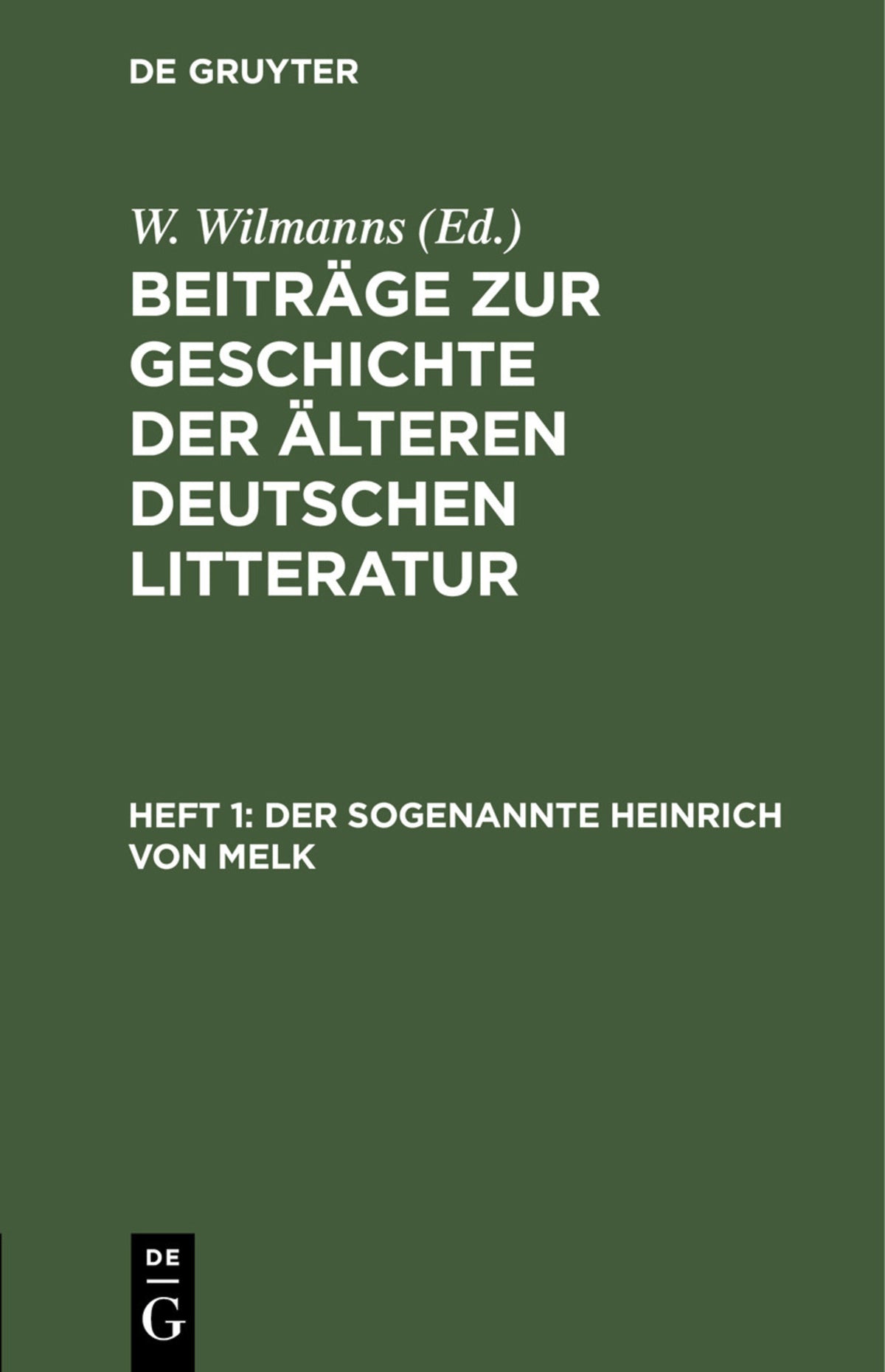 Der sogenannte Heinrich von Melk