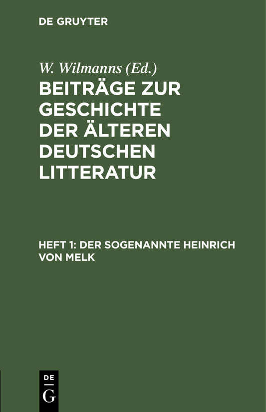 Der sogenannte Heinrich von Melk