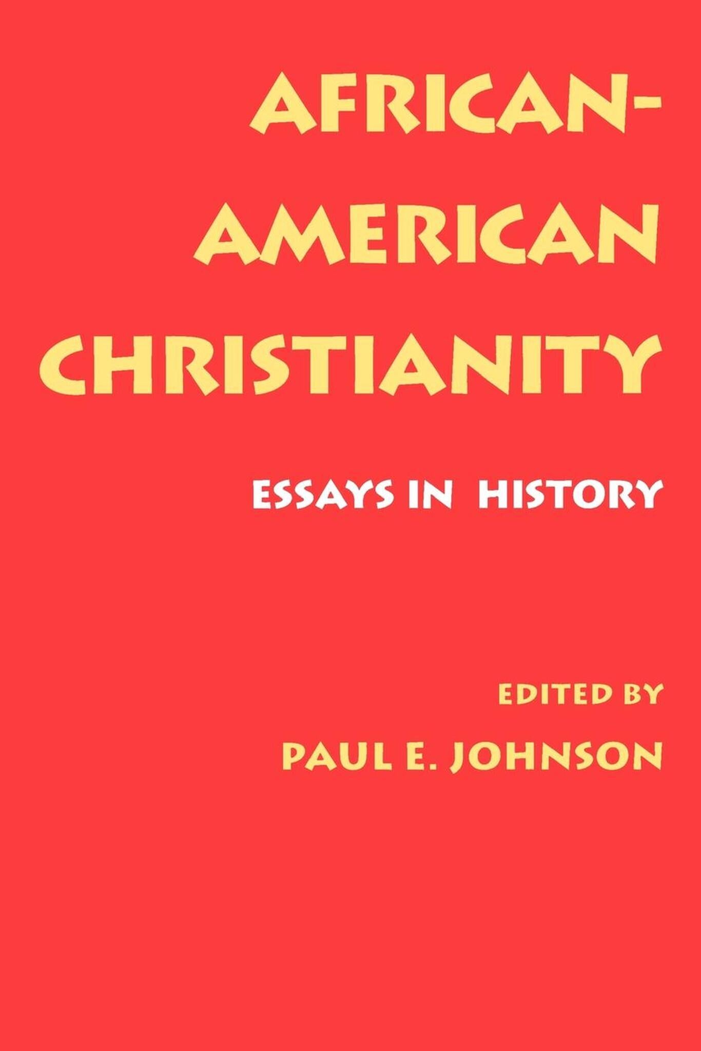 Cover image for African-American Christianity ISBN 9780520911772