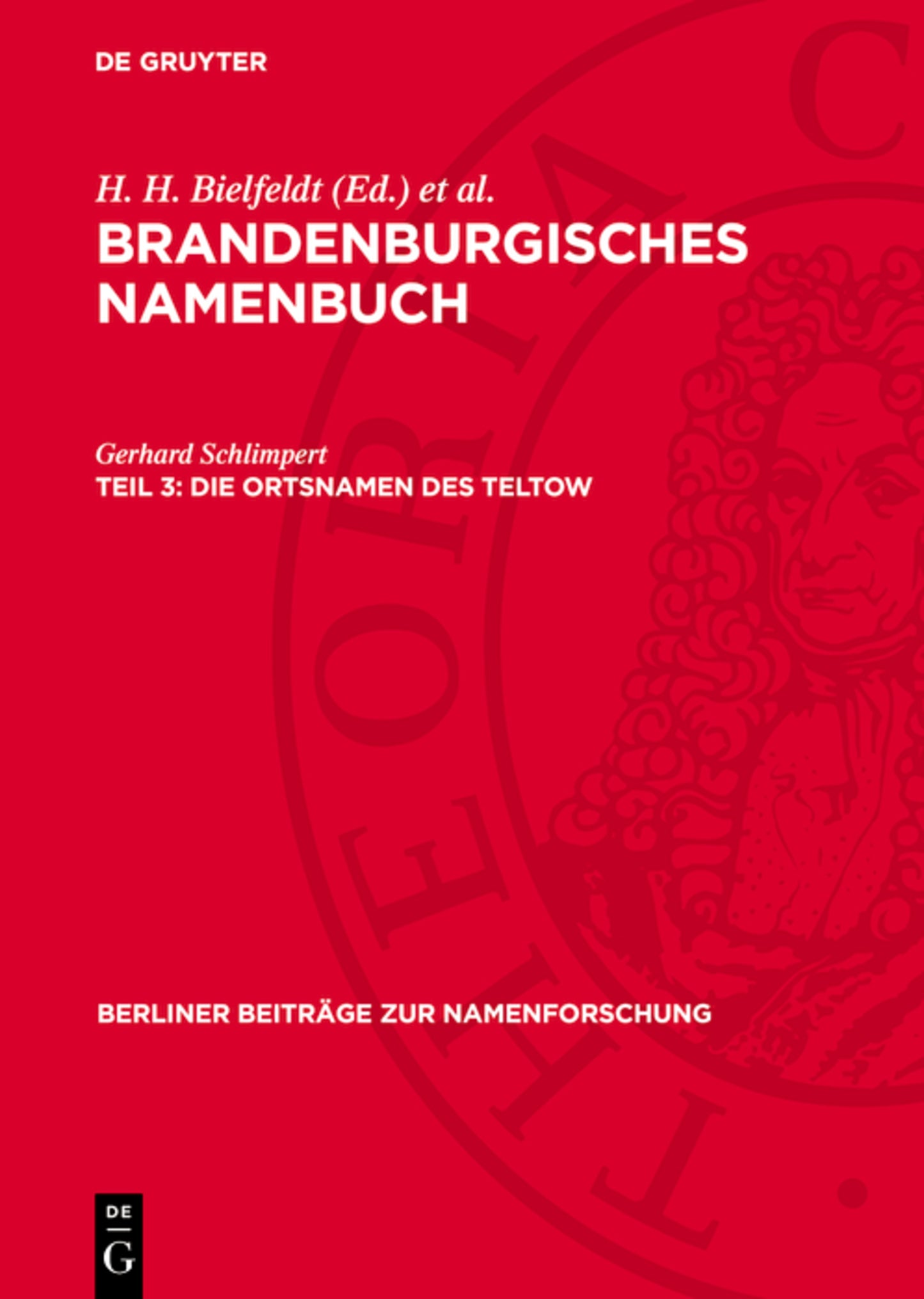 Die Ortsnamen des Teltow
