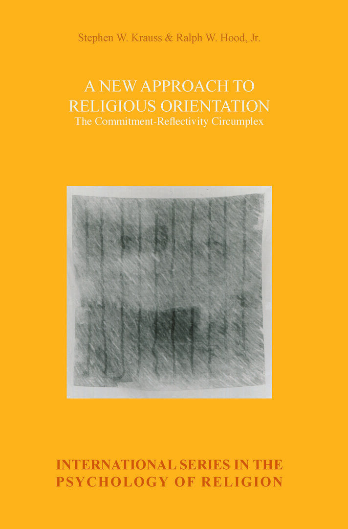 Cover image for A New Approach to Religious Orientation ISBN 9789042037137