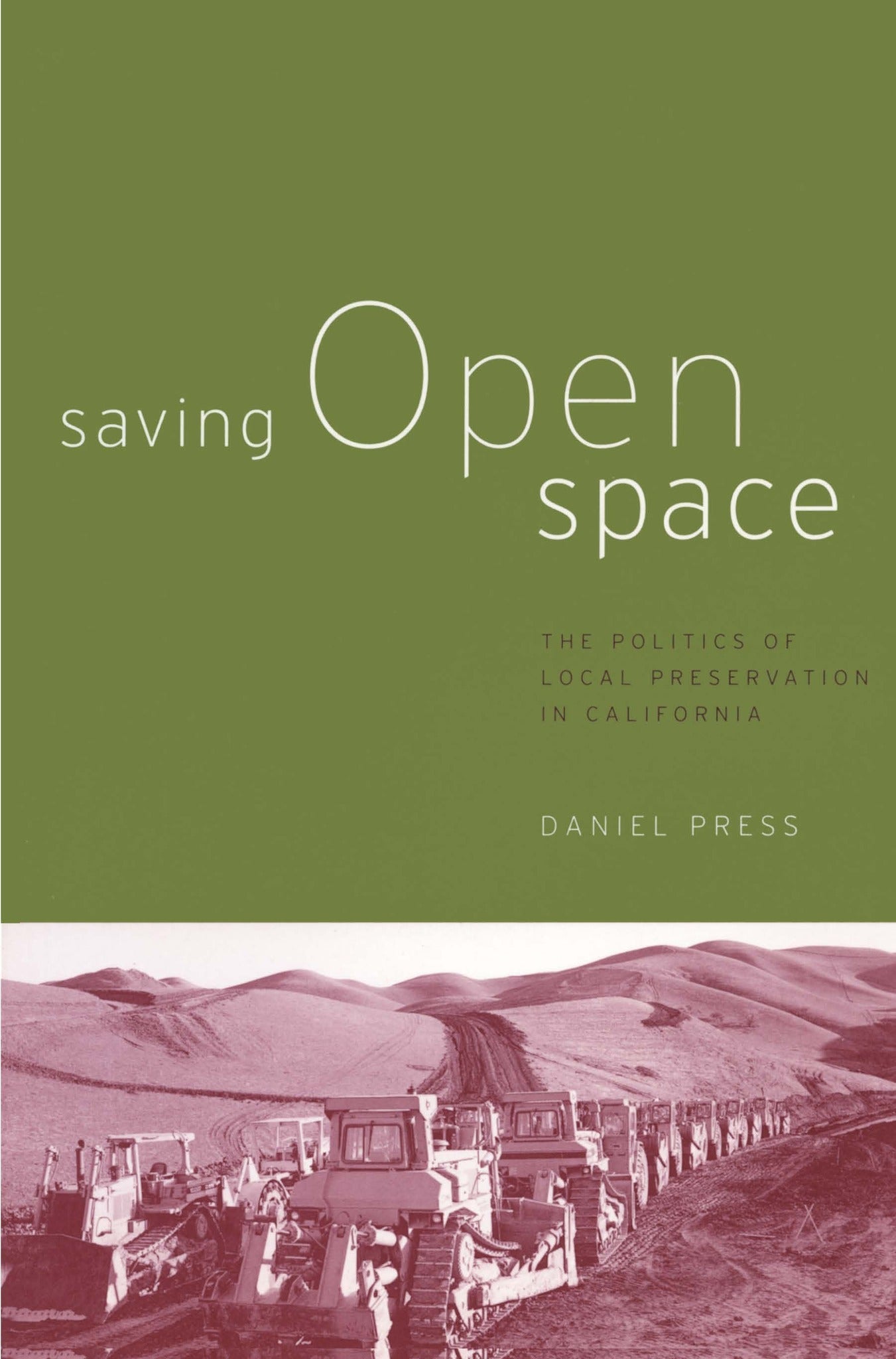 Cover image for Saving Open Space ISBN 9780520928695