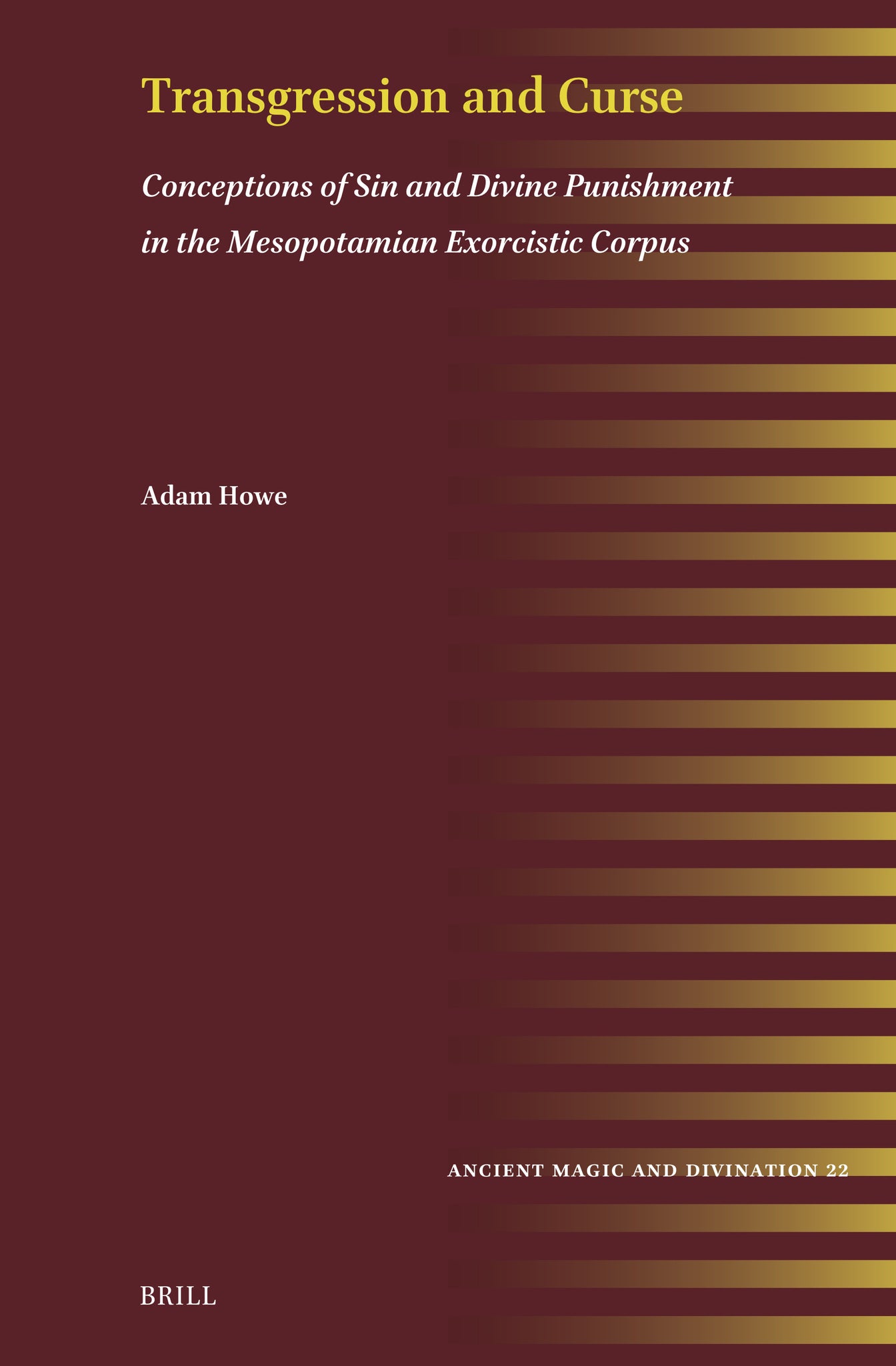 Cover image for Transgression and Curse ISBN 9789004783119