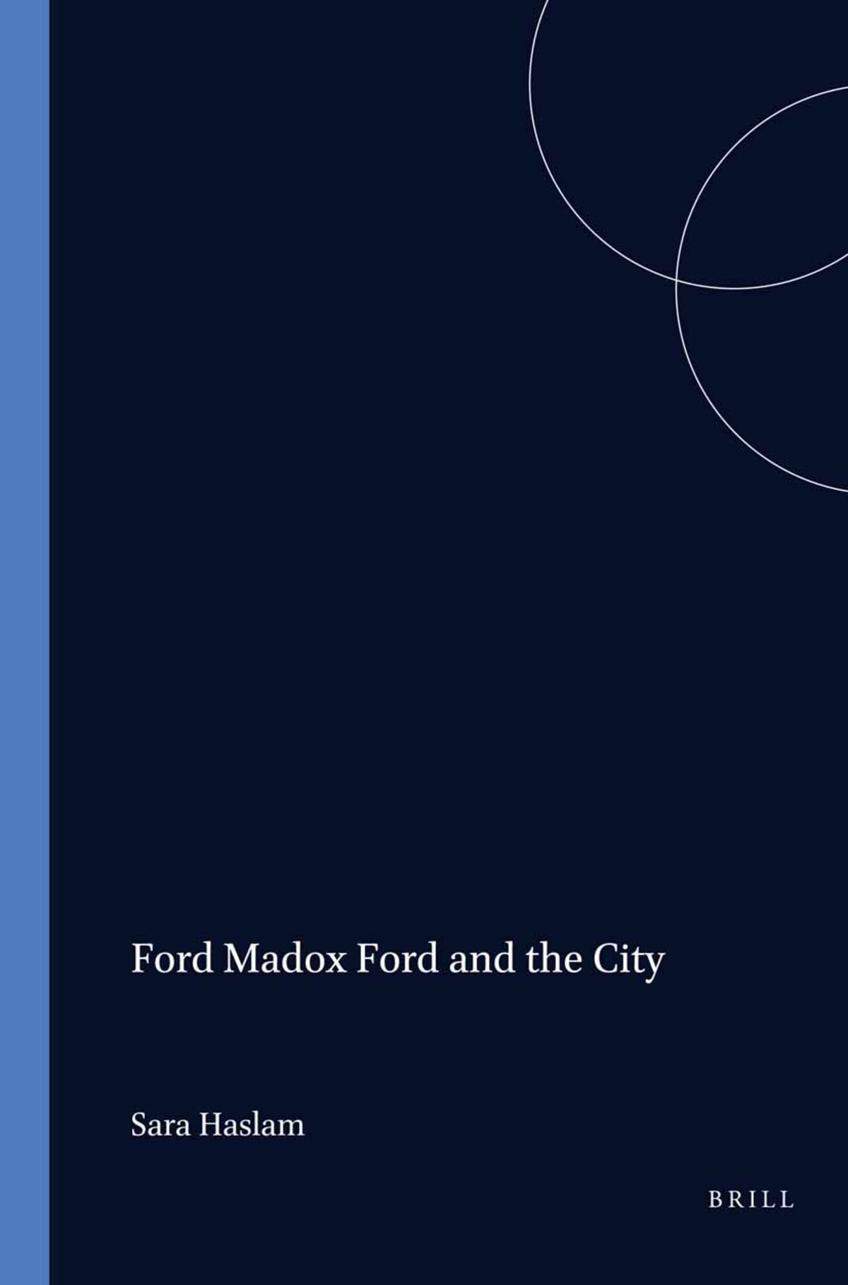 Cover image for Ford Madox Ford and the City ISBN 9789042017177