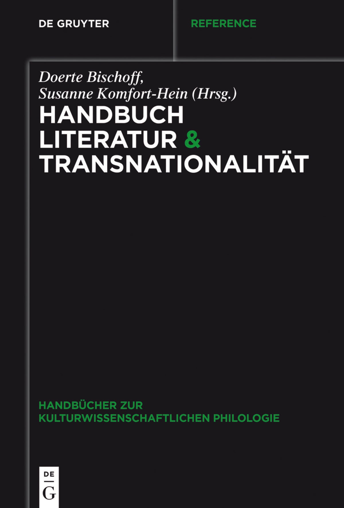 Cover image for Handbuch Literatur & Transnationalität ISBN 9783110340518