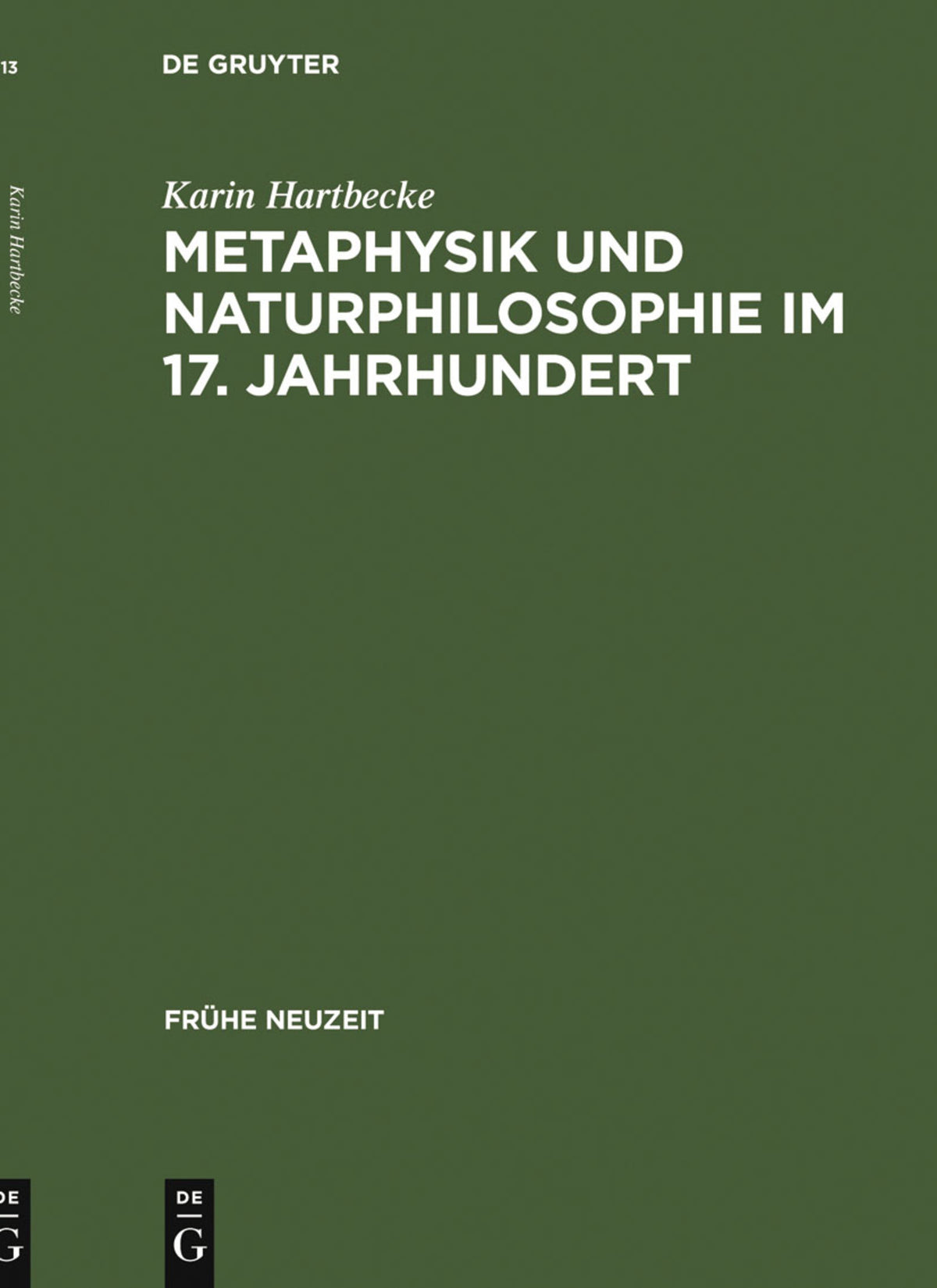 Metaphysik und Naturphilosophie im 17. Jahrhundert