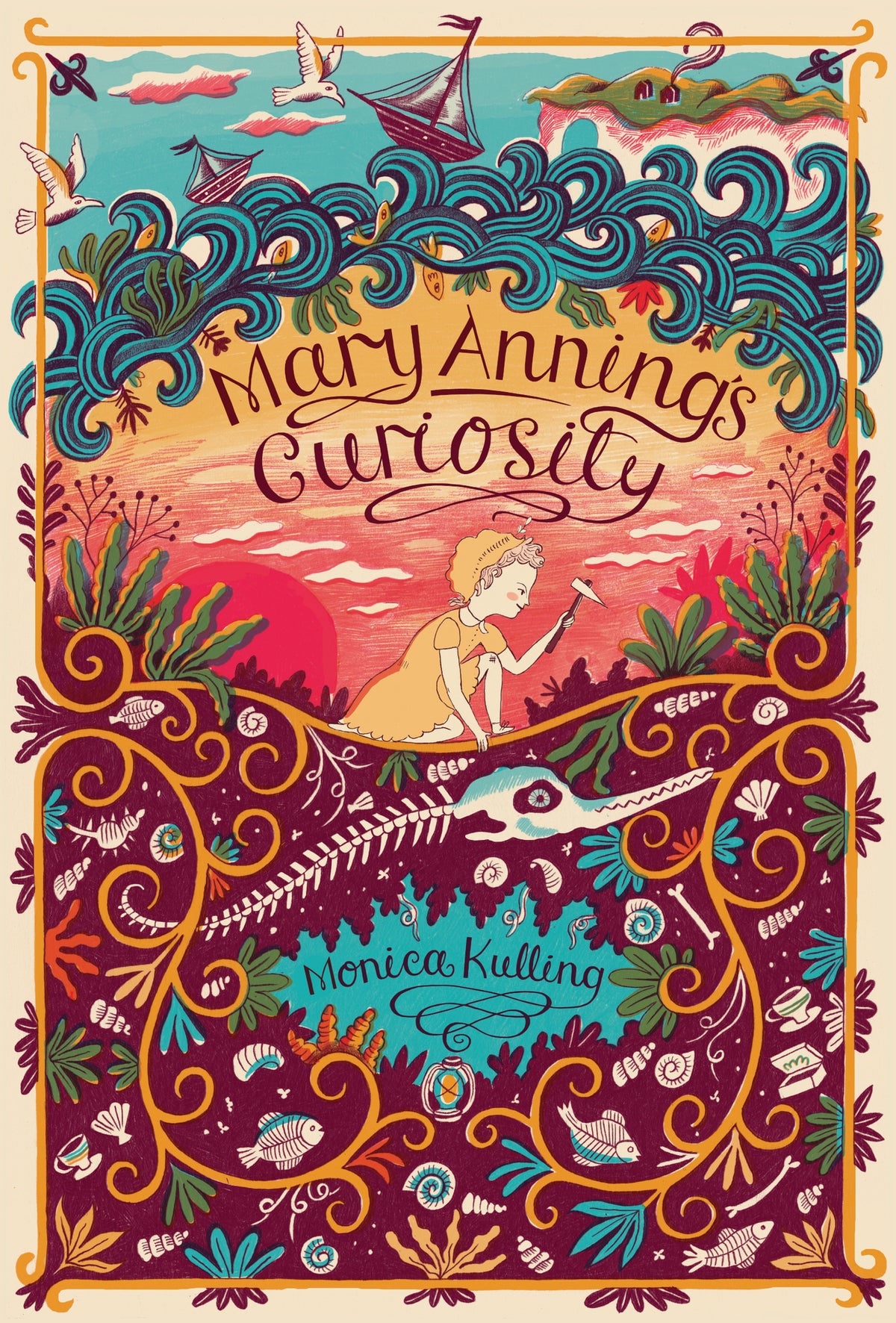 Cover image for Mary Anning's Curiosity ISBN 9781554988983