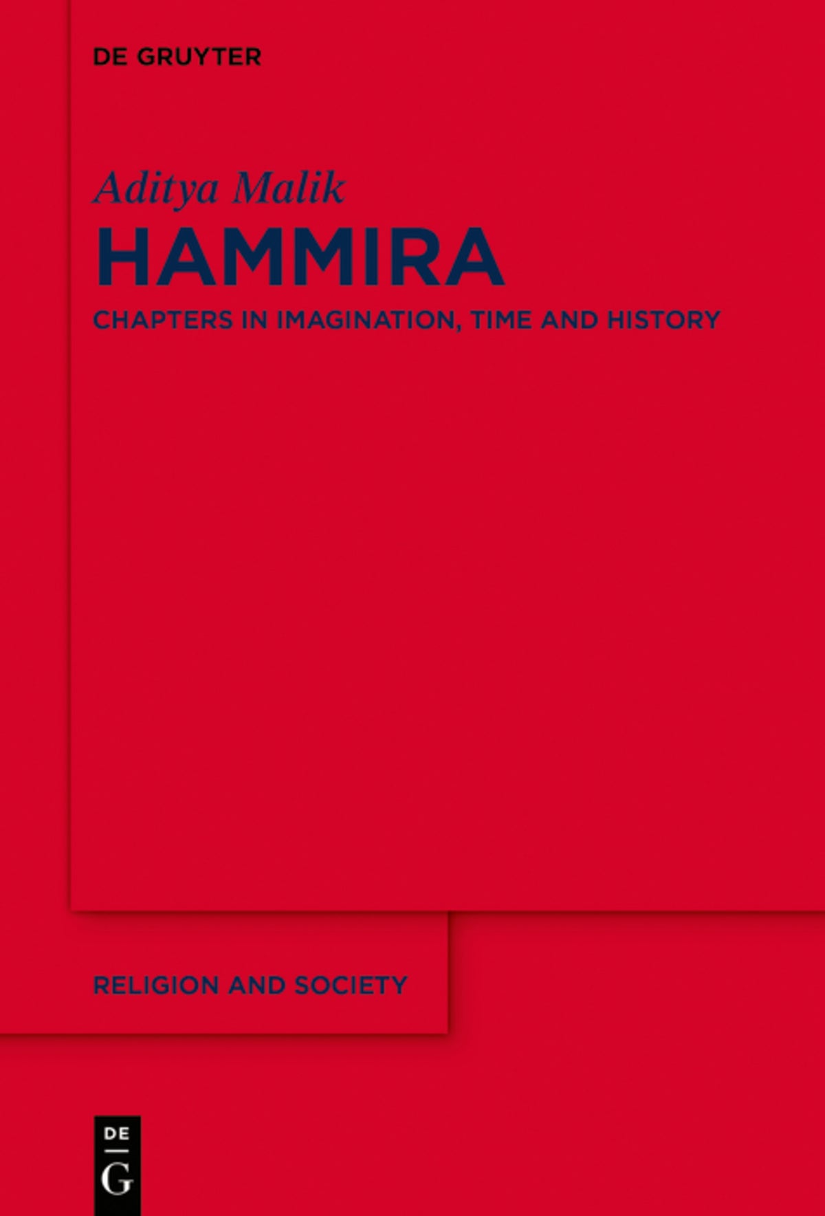 Cover image for Hammīra ISBN 9783110659597