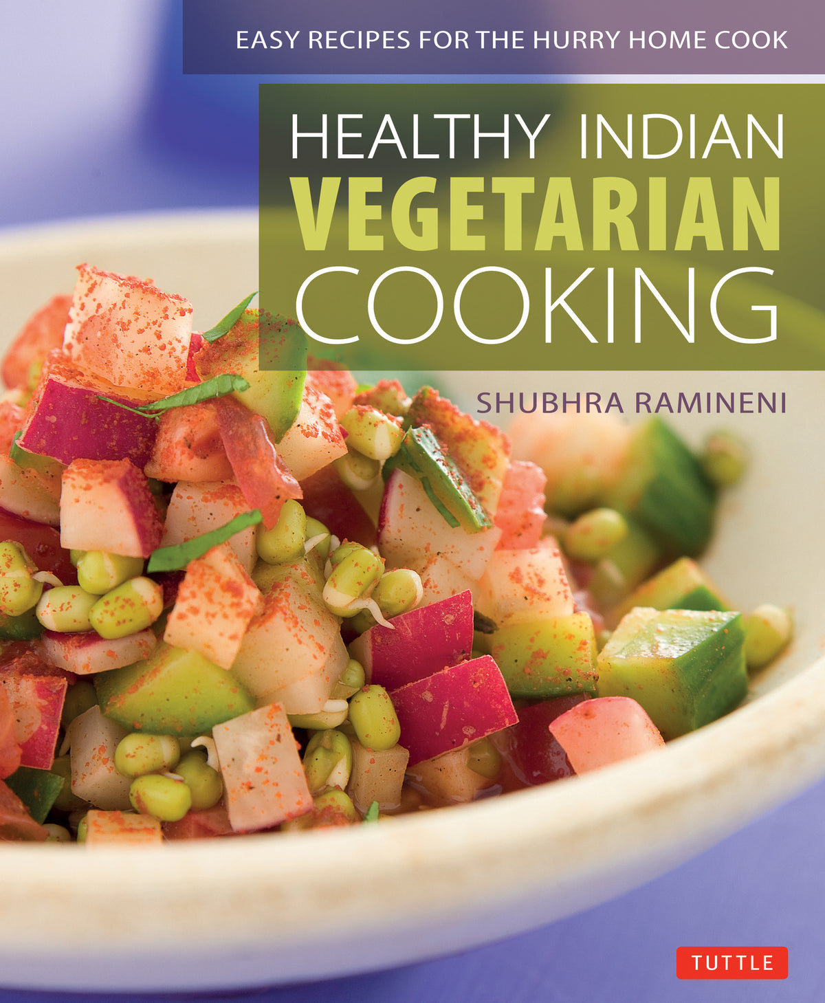Cover image for Healthy Indian Vegetarian Cooking ISBN 9780804850476