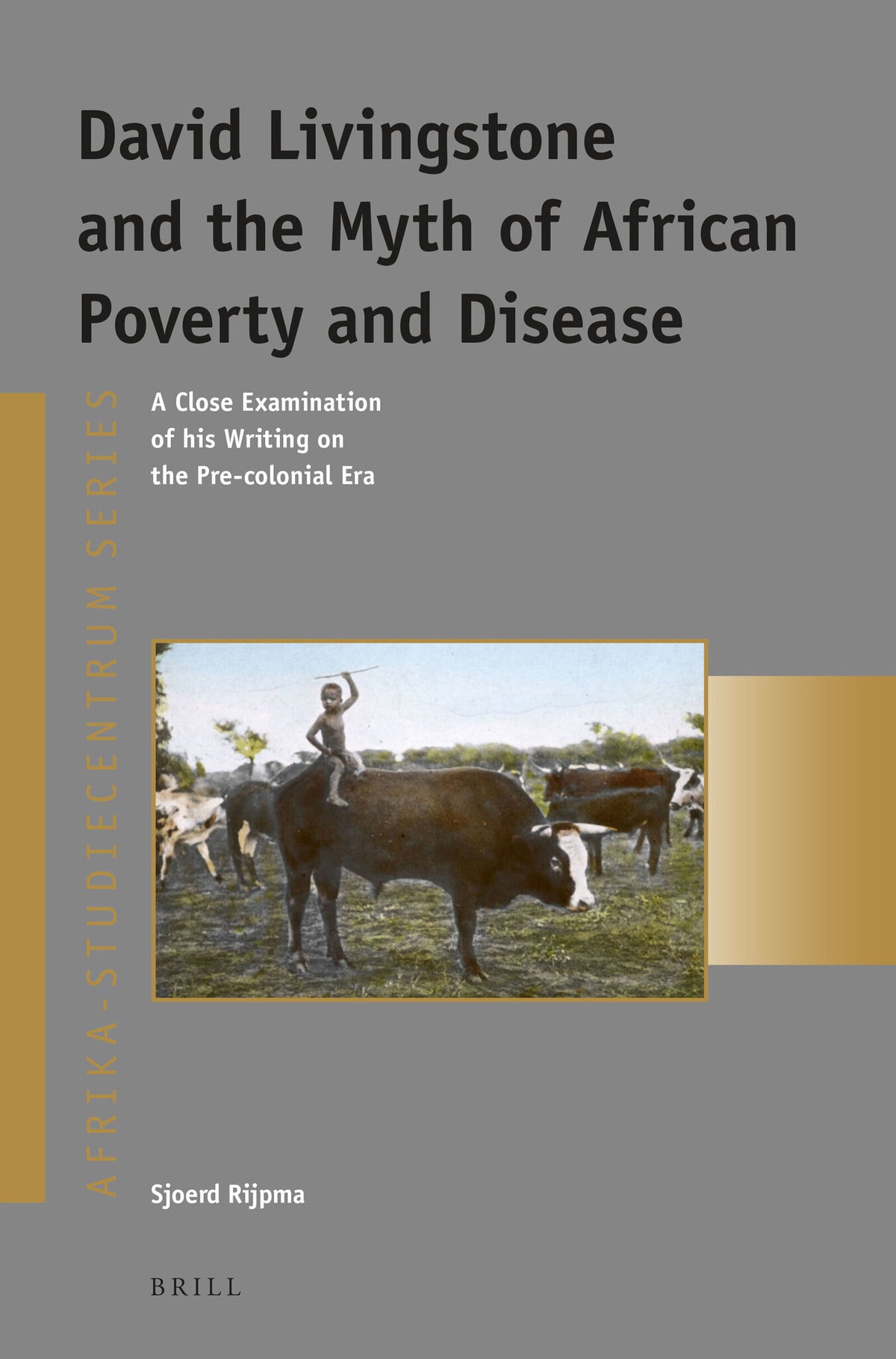 Cover image for David Livingstone and the Myth of African Poverty and Disease ISBN 9789004277830