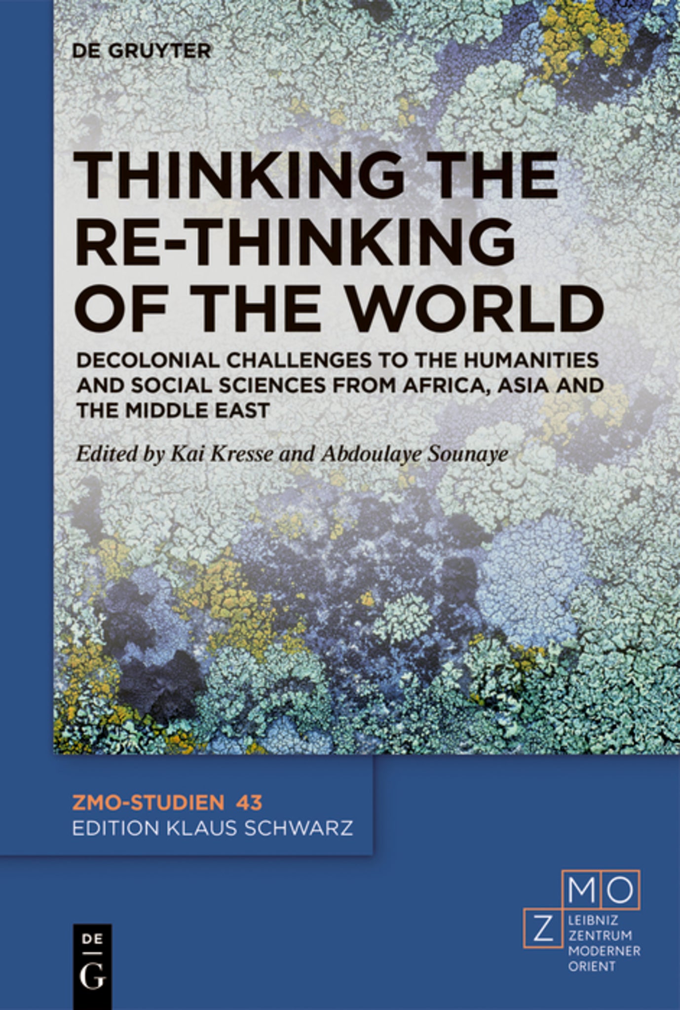 Cover image for Thinking the Re-Thinking of the World ISBN 9783110738094