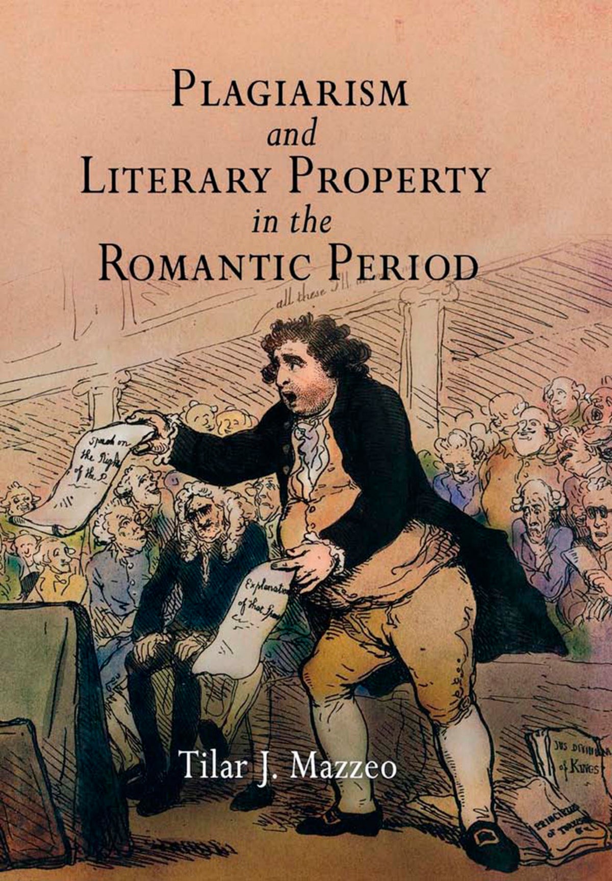 Cover image for Plagiarism and Literary Property in the Romantic Period ISBN 9780812202731