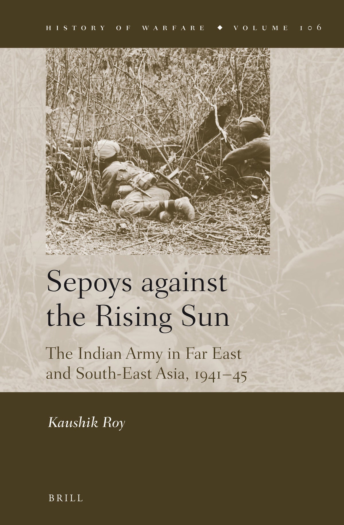 Cover image for Sepoys against the Rising Sun ISBN 9789004222205