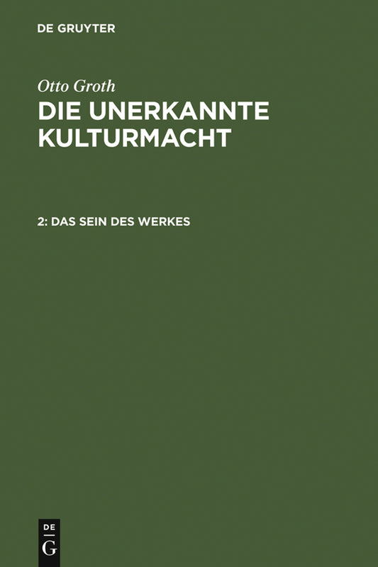 Das Sein des Werkes