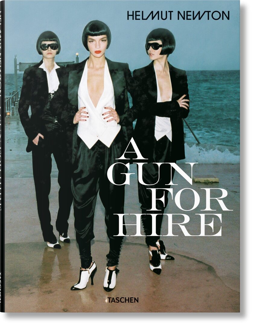 Cover image for Helmut Newton. A Gun for Hire ISBN 9783822846438