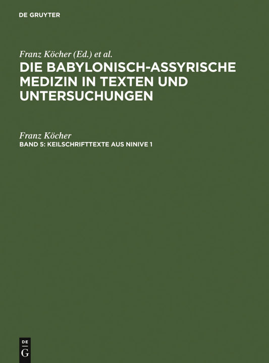 Keilschrifttexte aus Ninive 1 und 2