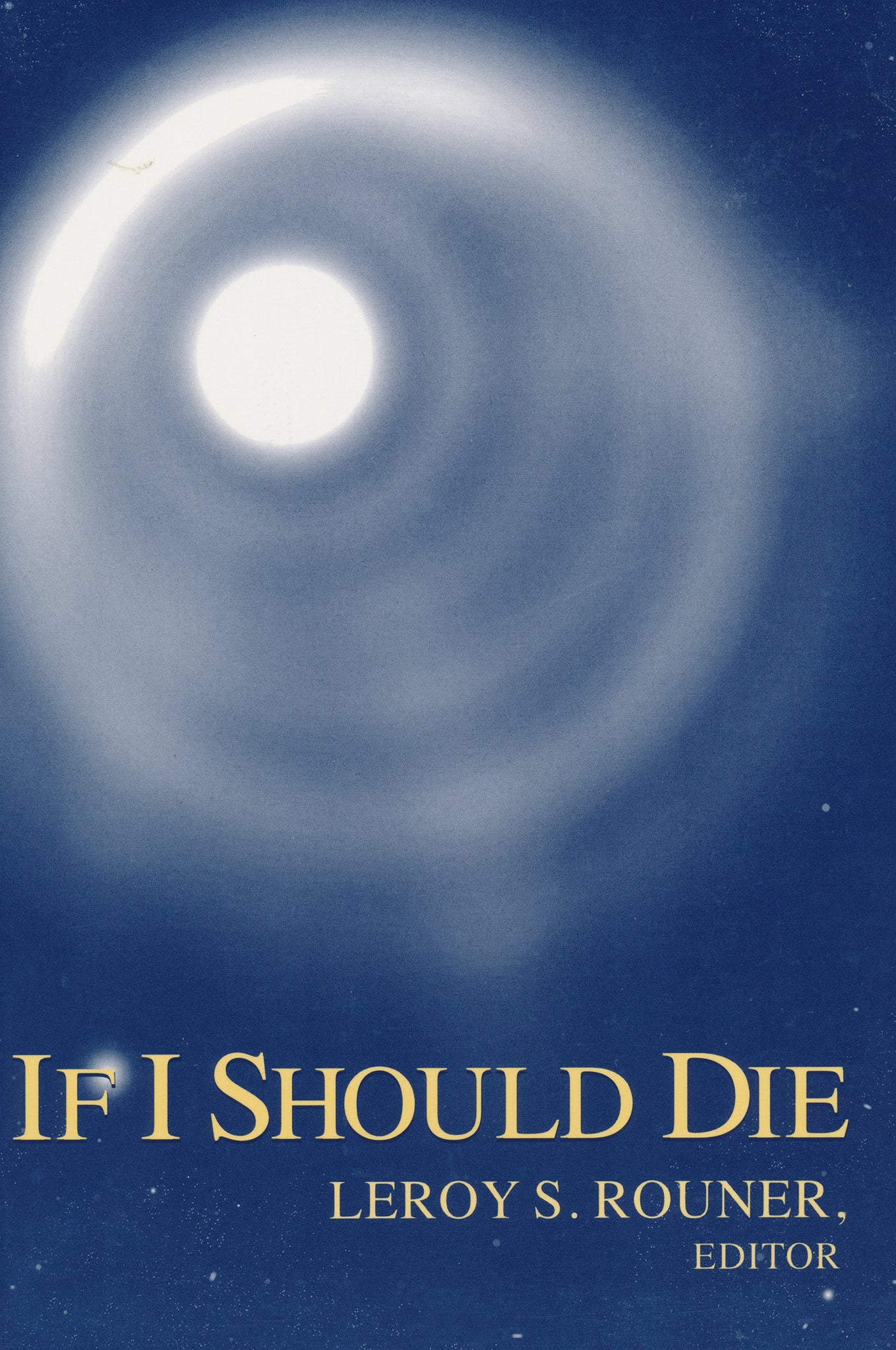 Cover image for If I Should Die ISBN 9780268031602