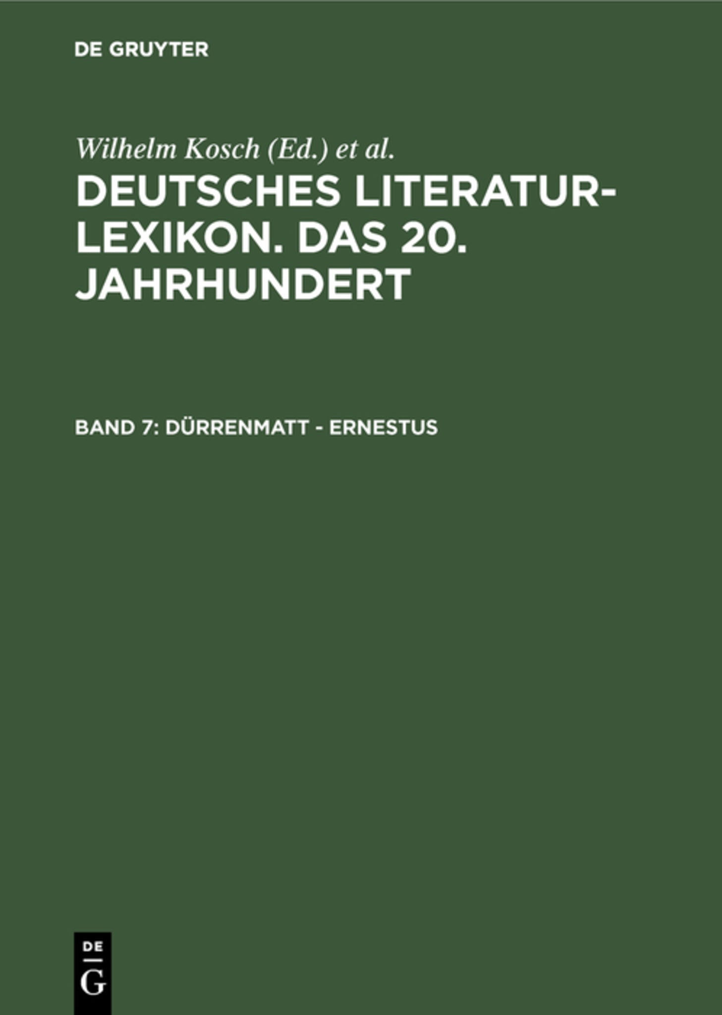 Dürrenmatt - Ernestus