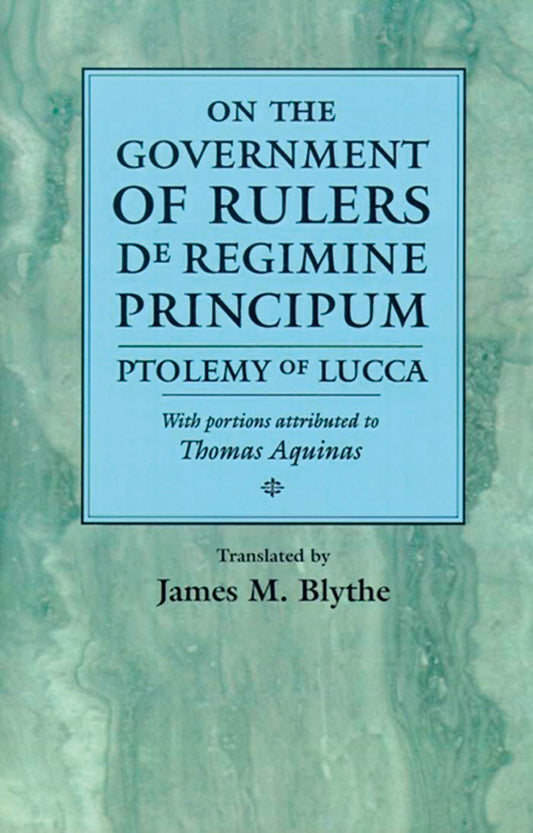 On the Government of Rulers