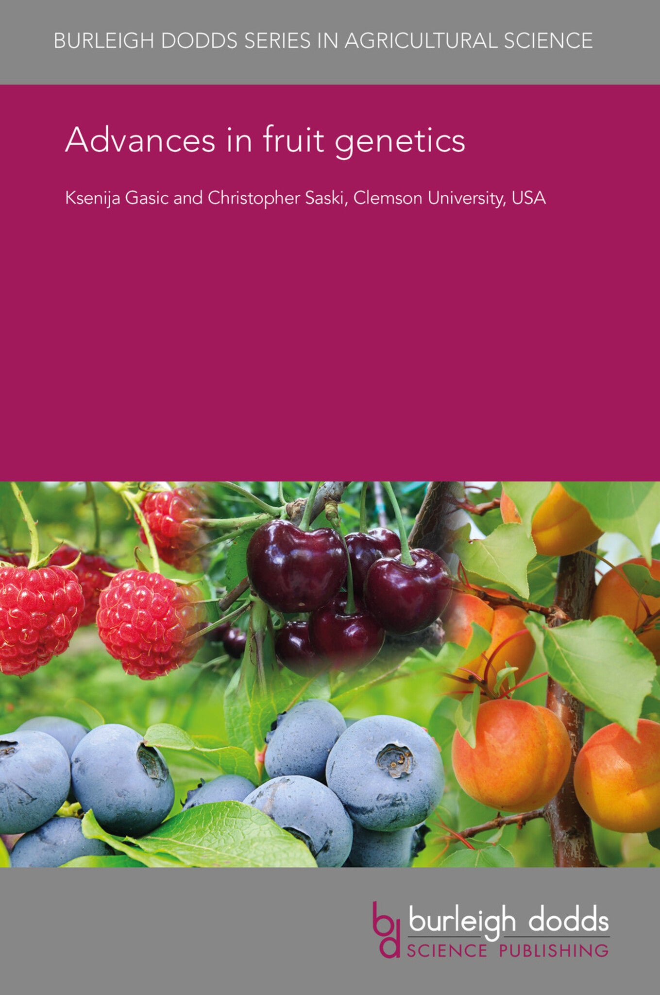 Cover image for Advances in fruit genetics ISBN 9781838798444