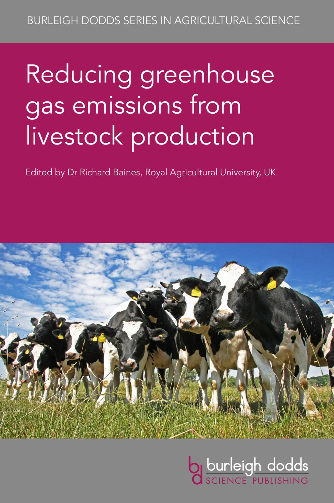 Cover image for Reducing greenhouse gas emissions from livestock production ISBN 9781786764416