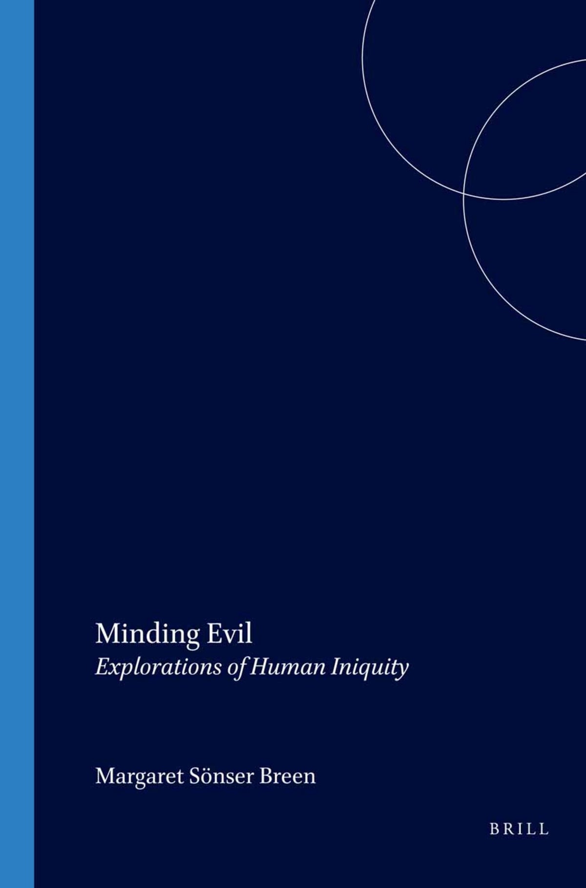 Cover image for Minding Evil ISBN 9789042016781
