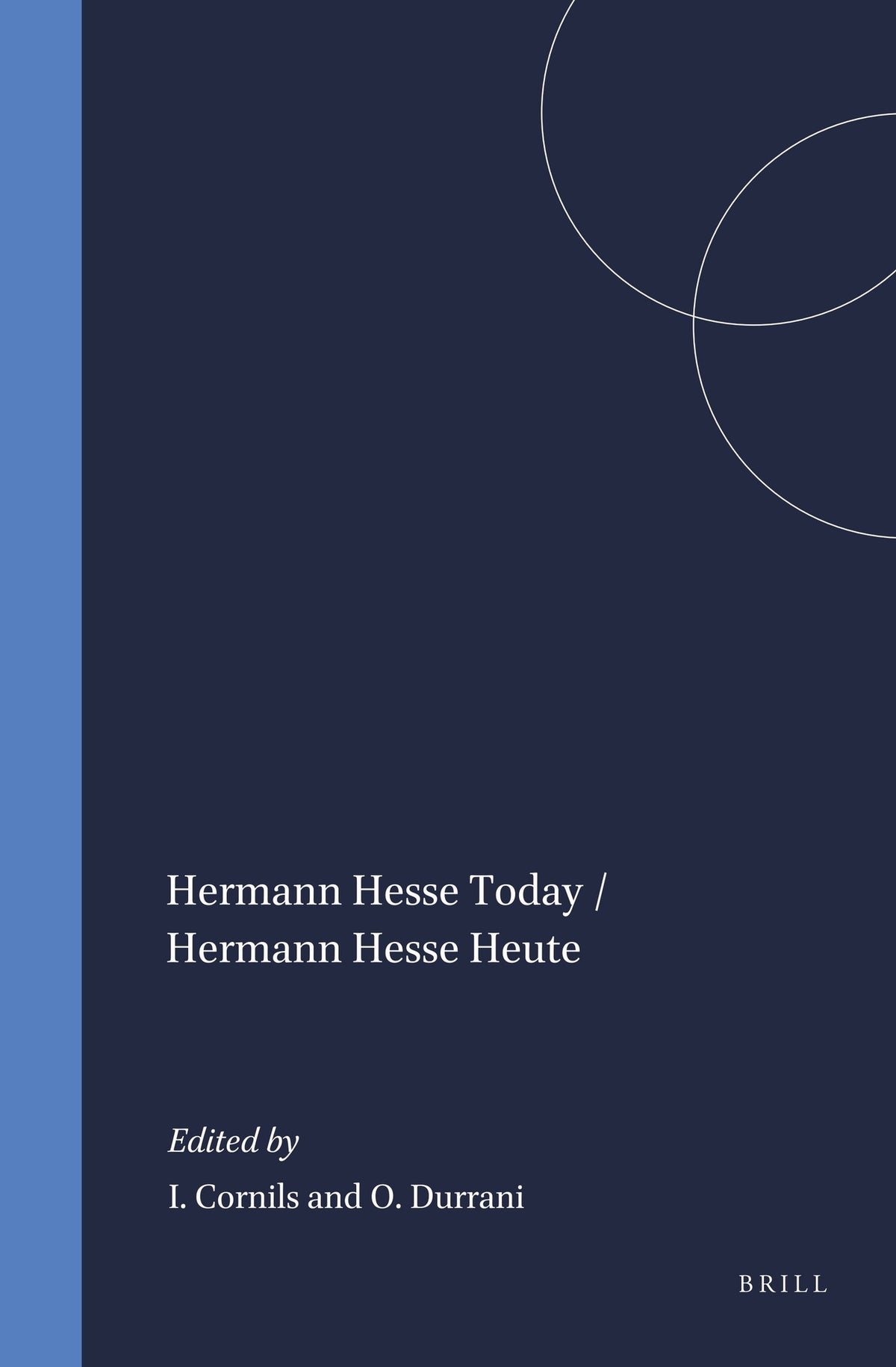 Cover image for Hermann Hesse Today / Hermann Hesse Heute ISBN 9789042016064