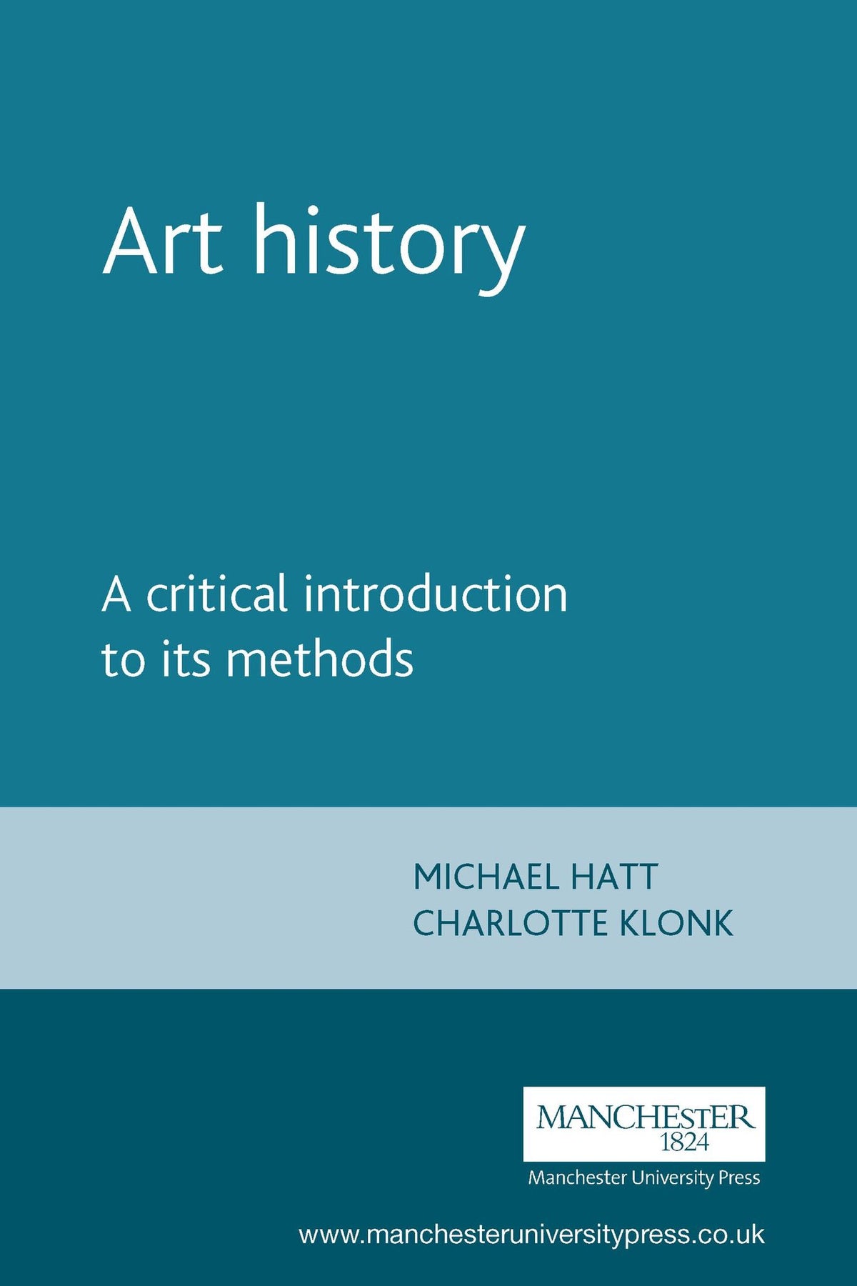 Cover image for Art history ISBN 9780719069598