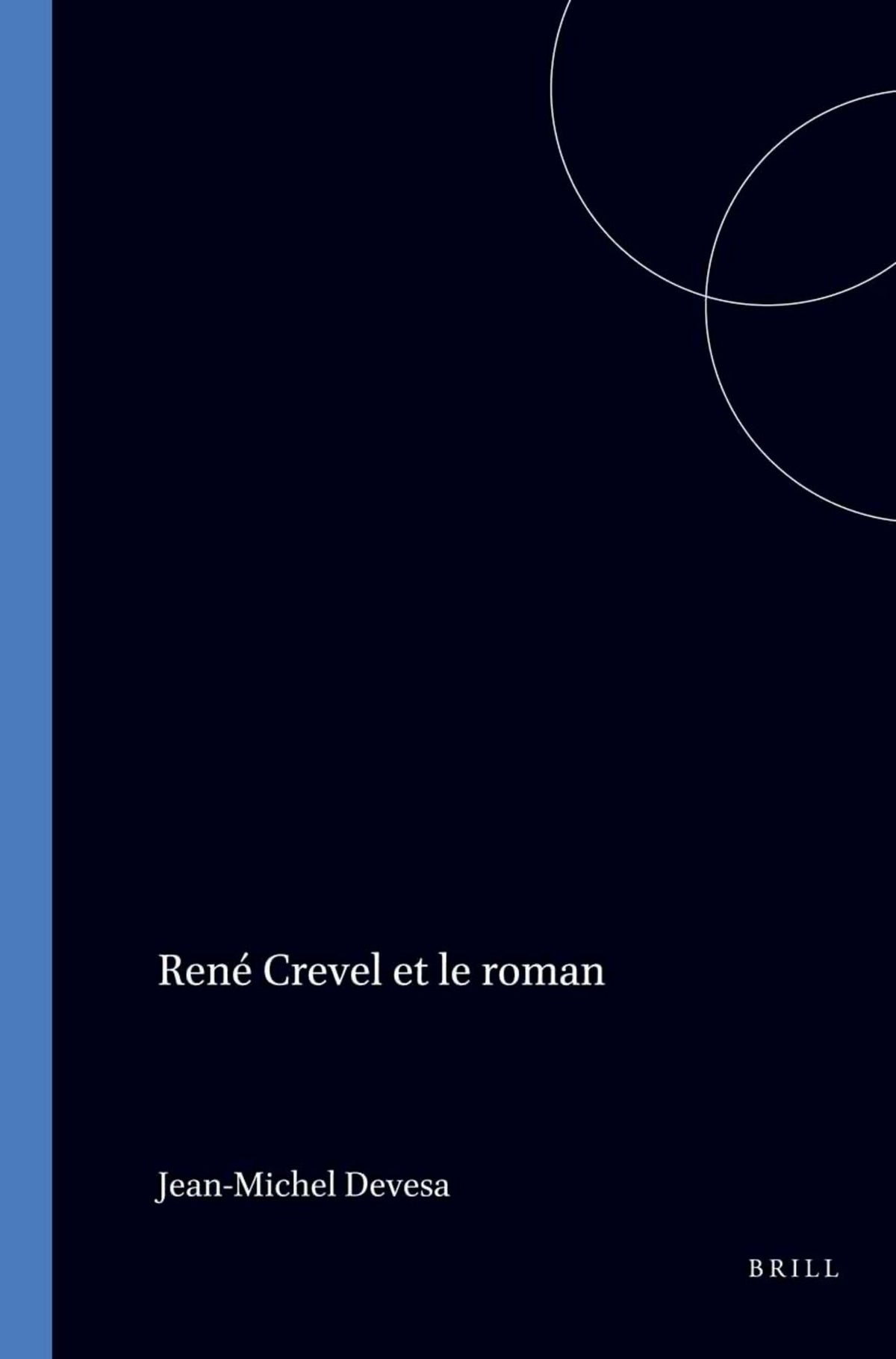 Cover image for René Crevel et le roman ISBN 9789051834390