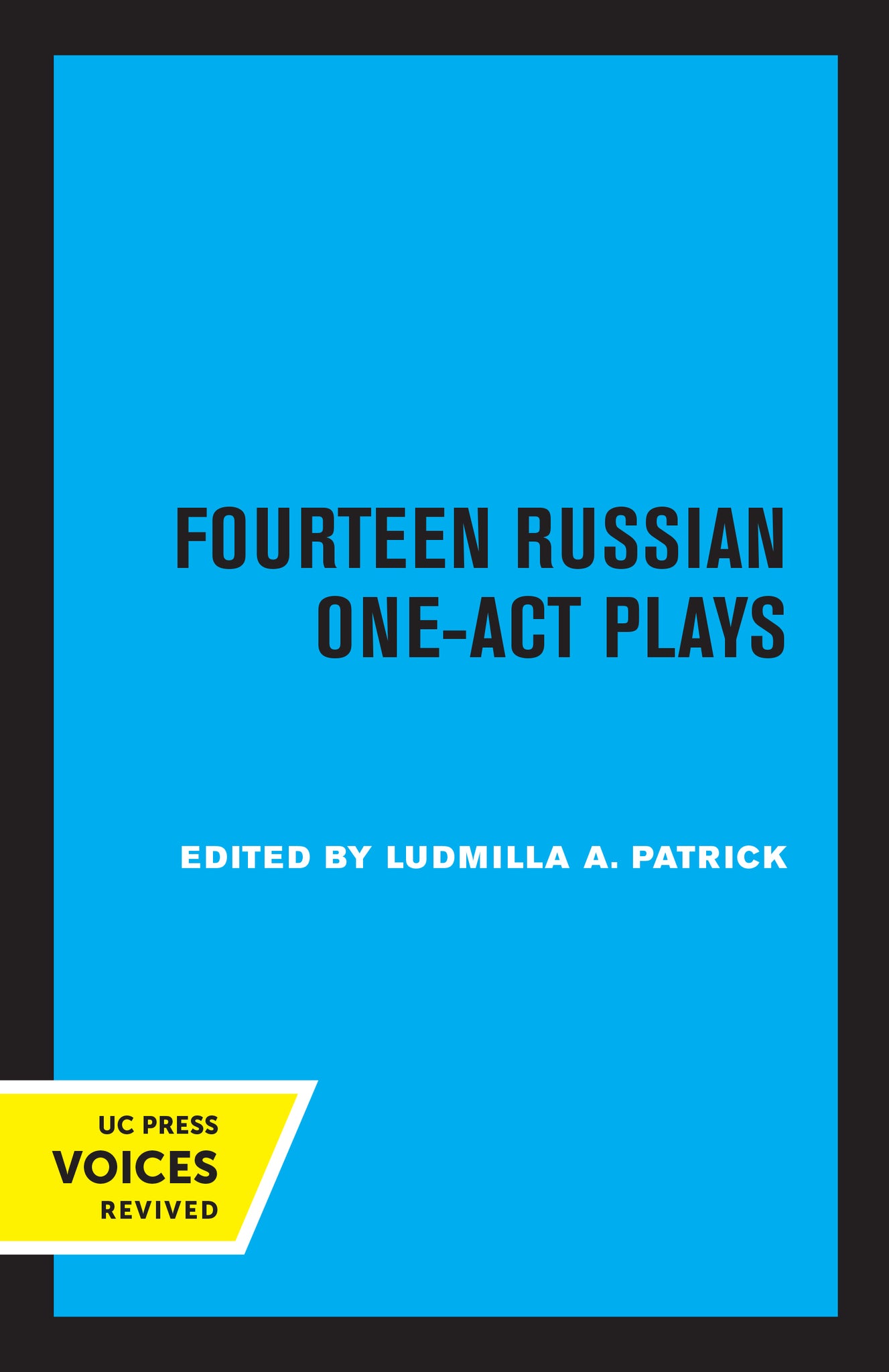 Cover image for Fourteen Russian One-Act Plays ISBN 9780520348035