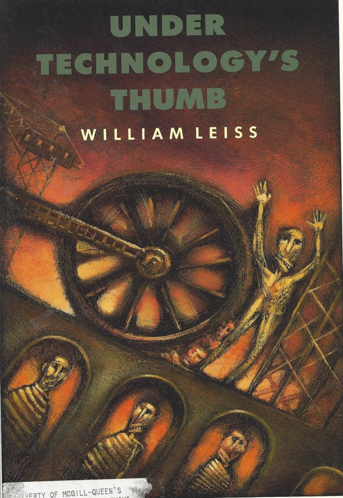 Cover image for Under Technology's Thumb ISBN 9780773507487