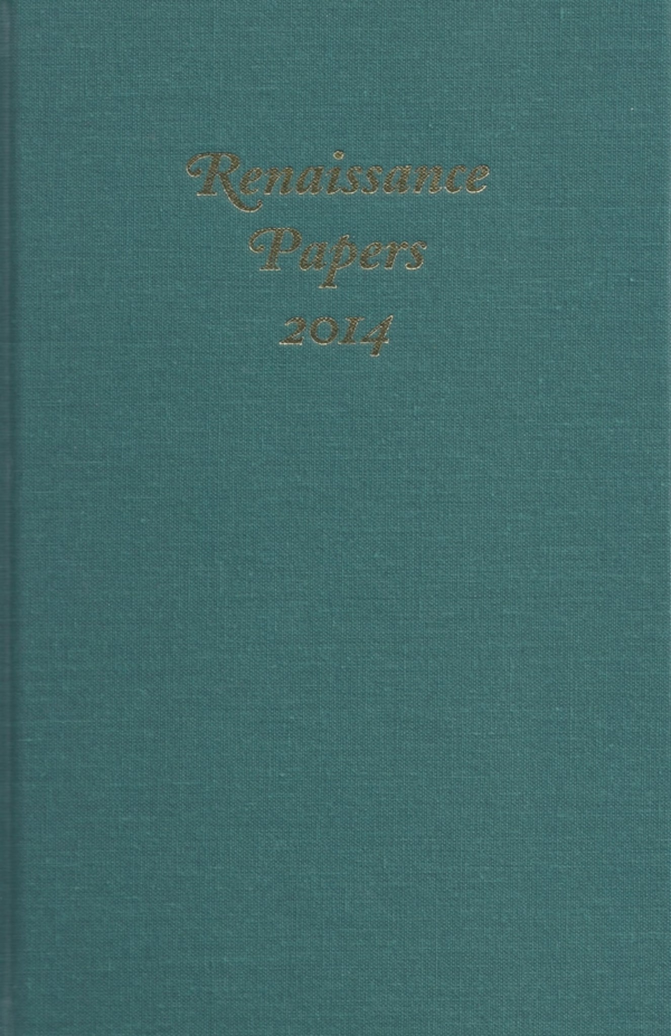 Cover image for Renaissance Papers 2014 ISBN 9781571139283