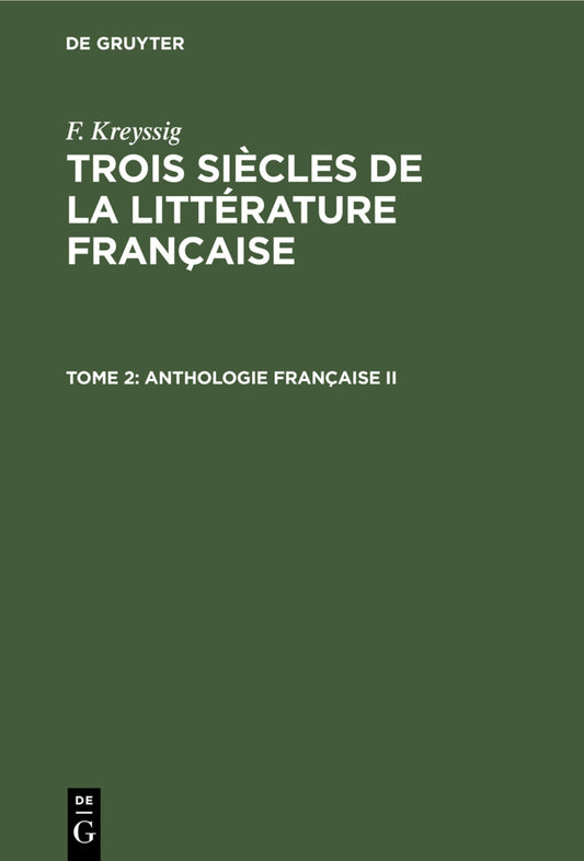 Anthologie française II