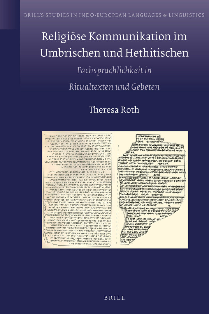 Cover image for Religiöse Kommunikation im Umbrischen und Hethitischen ISBN 9789004436572